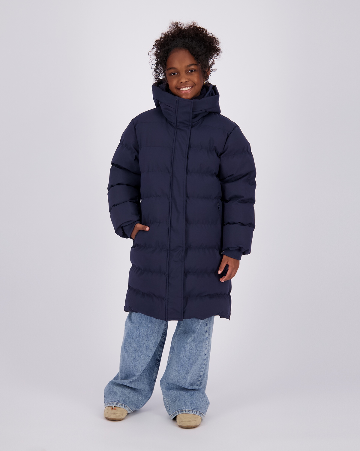 Mädchen Lange Jacke Tezia