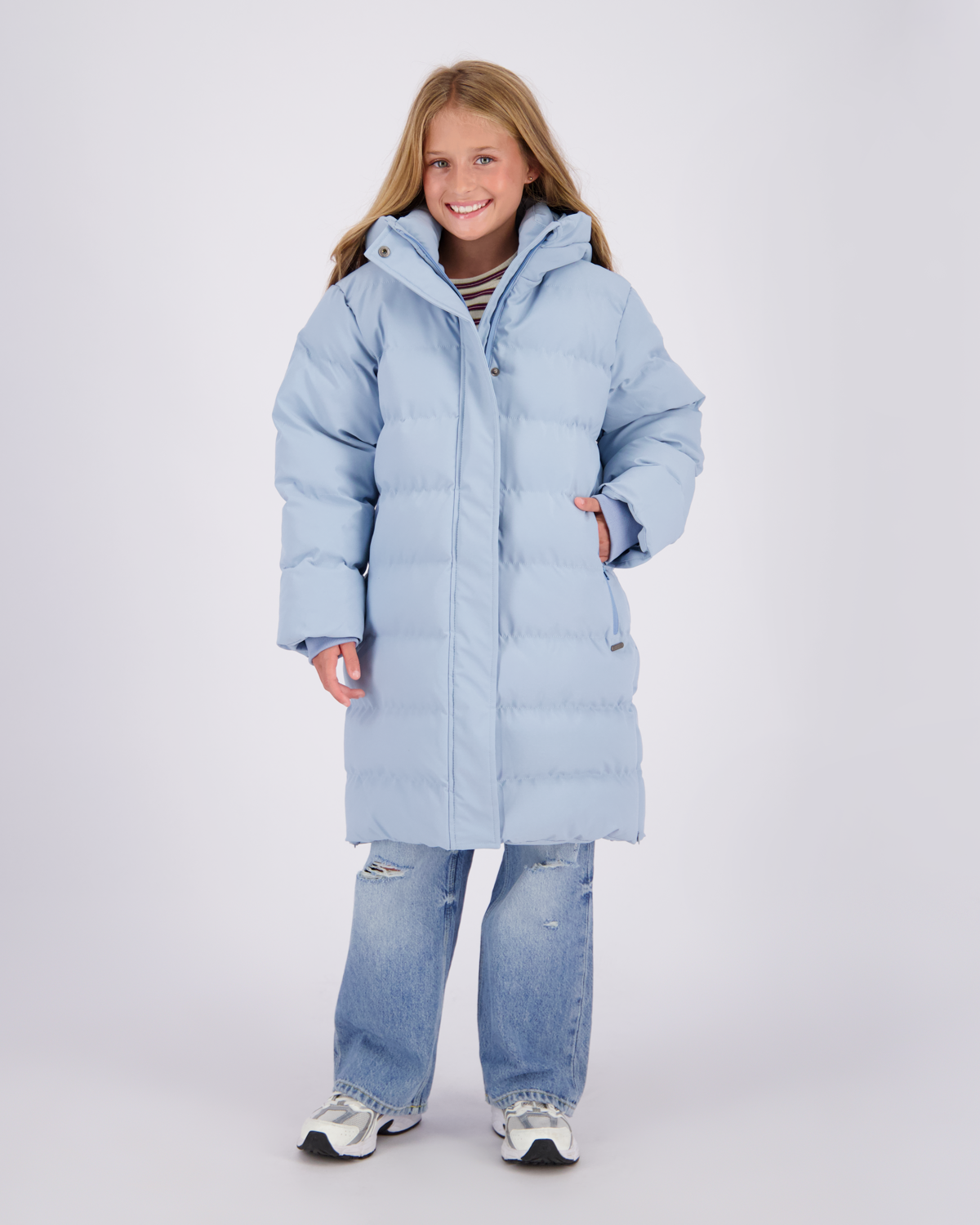 Mädchen Lange Jacke Tezia
