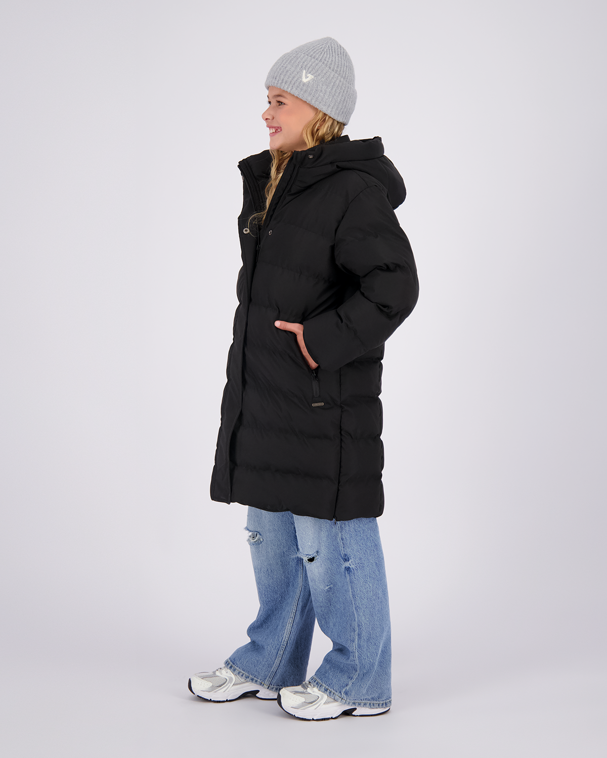 Mädchen Lange Jacke Tezia