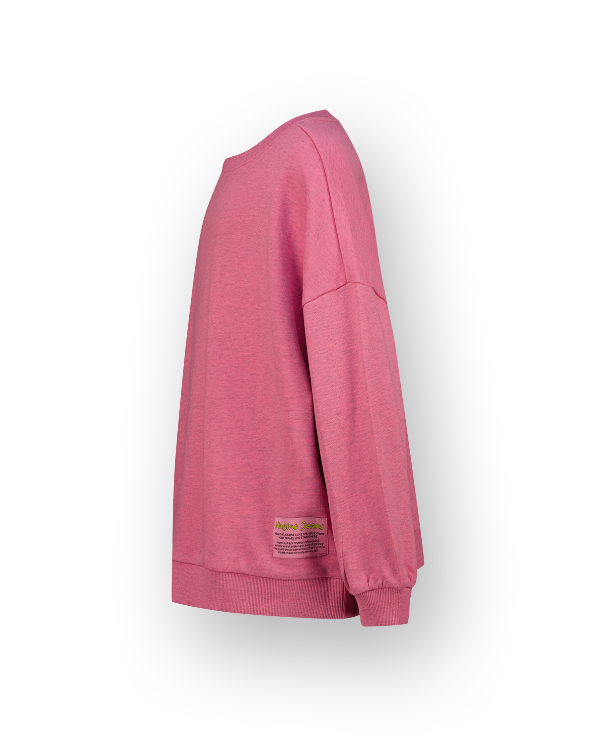 Mädchen Sweatshirt Icon melange round neck