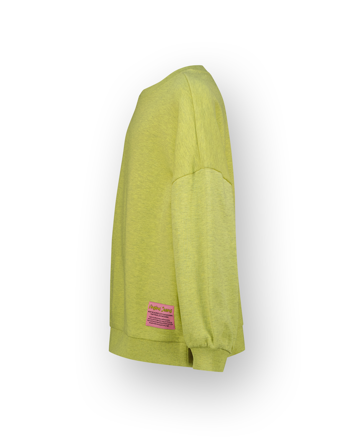 Mädchen Sweatshirt Icon melange round neck