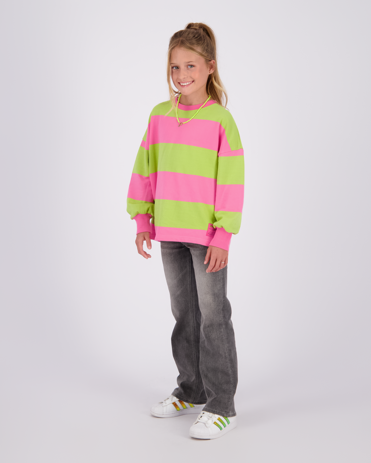 Mädchen Straight Flare Jeans Claire