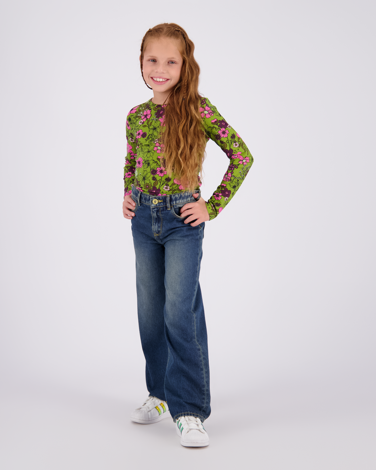 Mädchen Wide Leg Jeans Cato