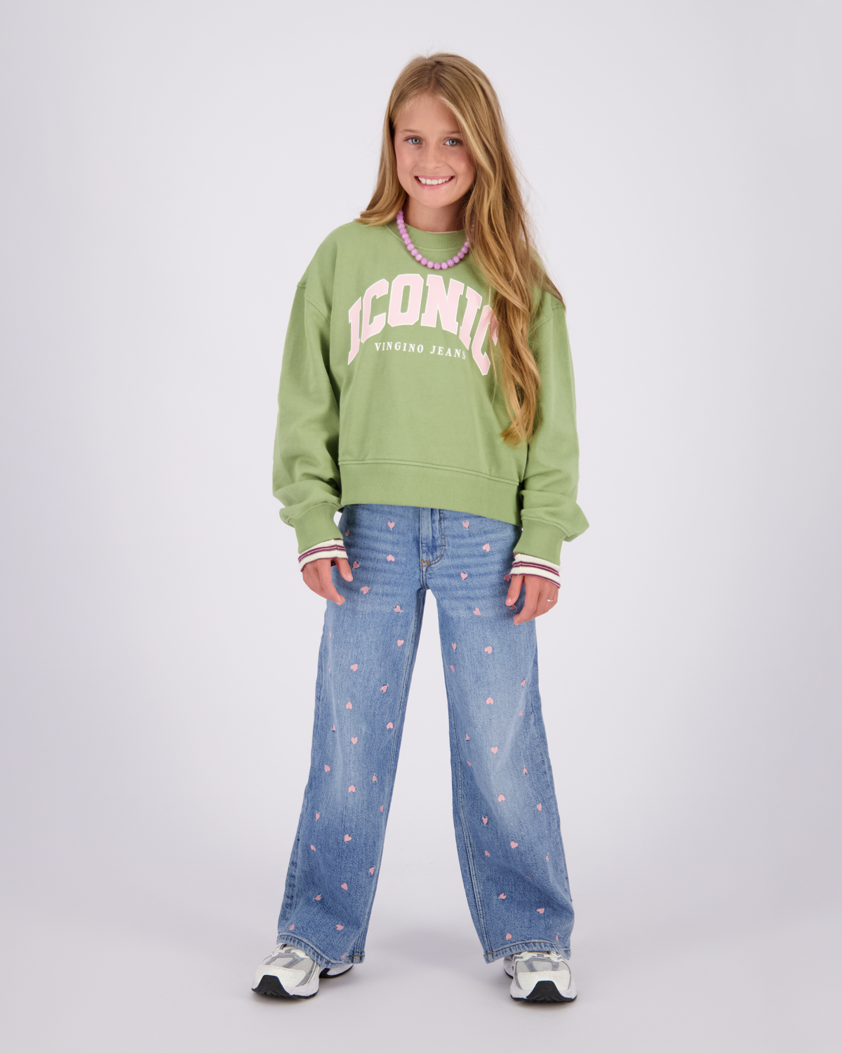 Mädchen Extra Wide Leg Jeans Cita Special