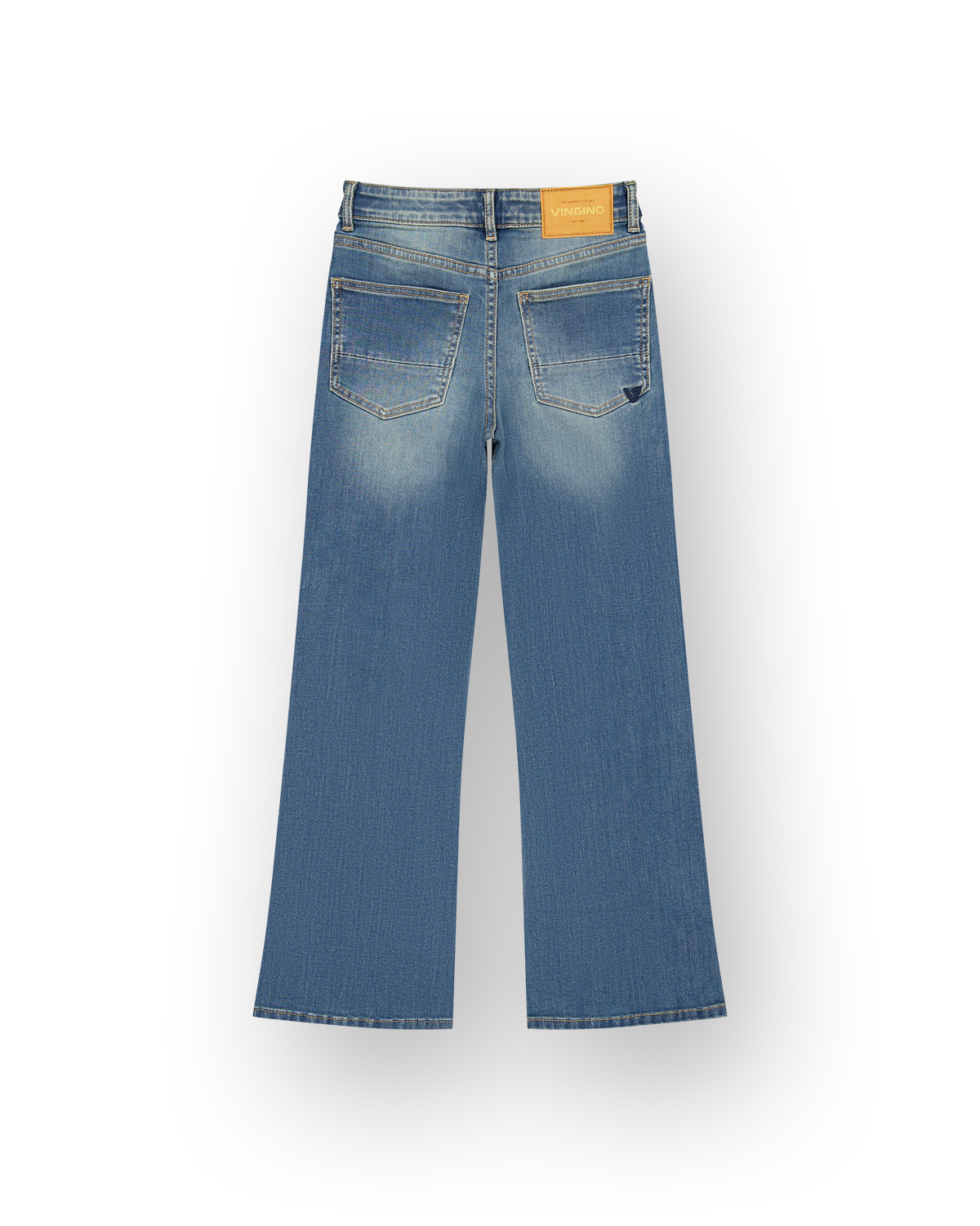 Mädchen Straight Flare Jeans Claire