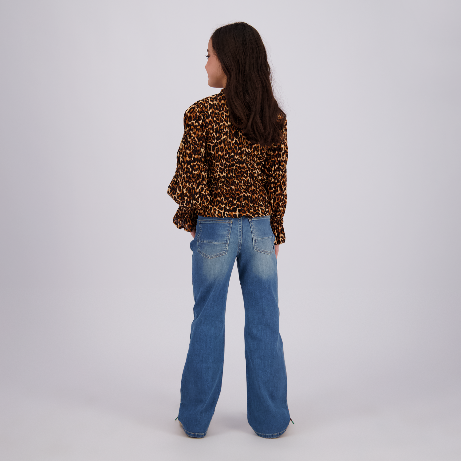 Mädchen Straight Flare Jeans Claire