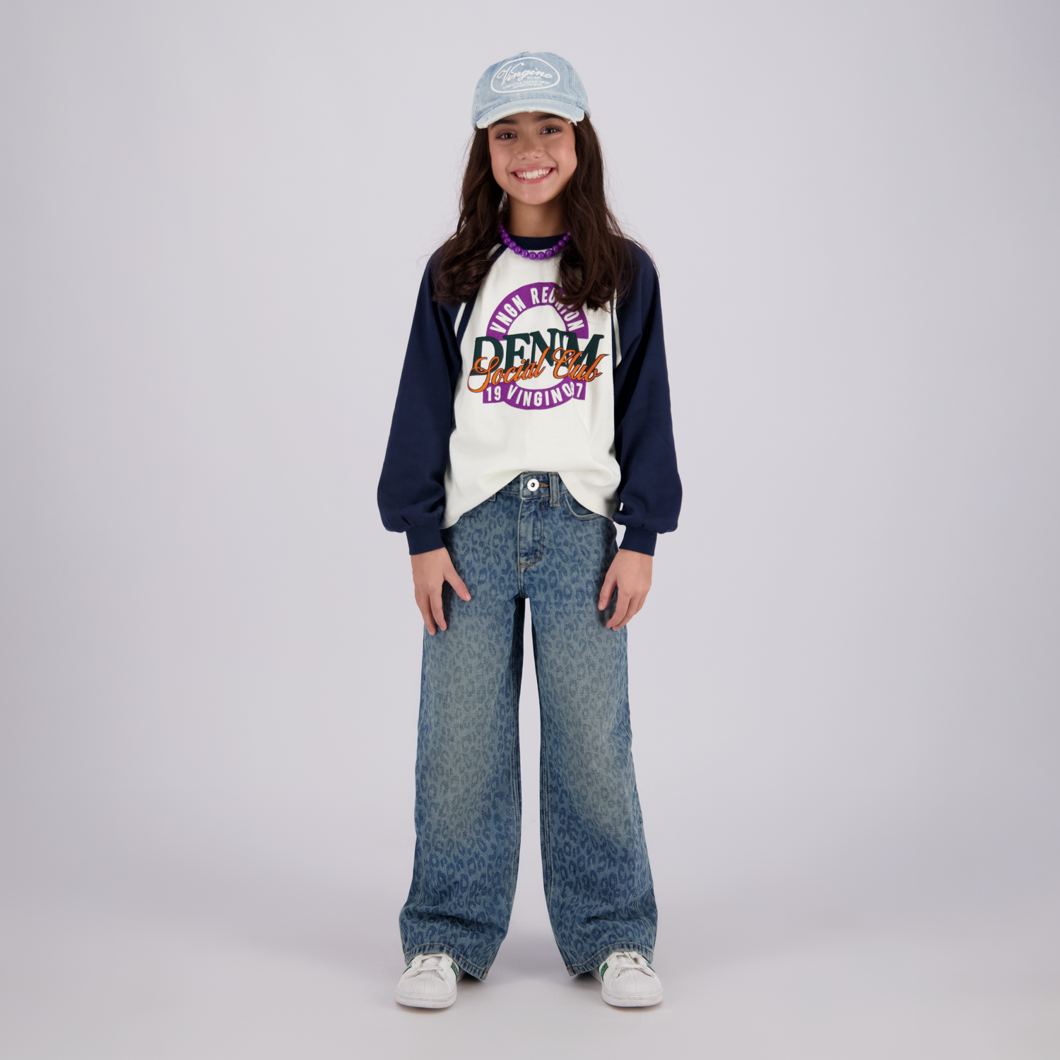 Mädchen Wide Leg Jeans Cassie