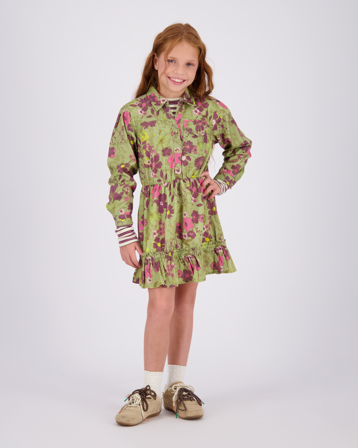 Mädchen Kleid Perlou