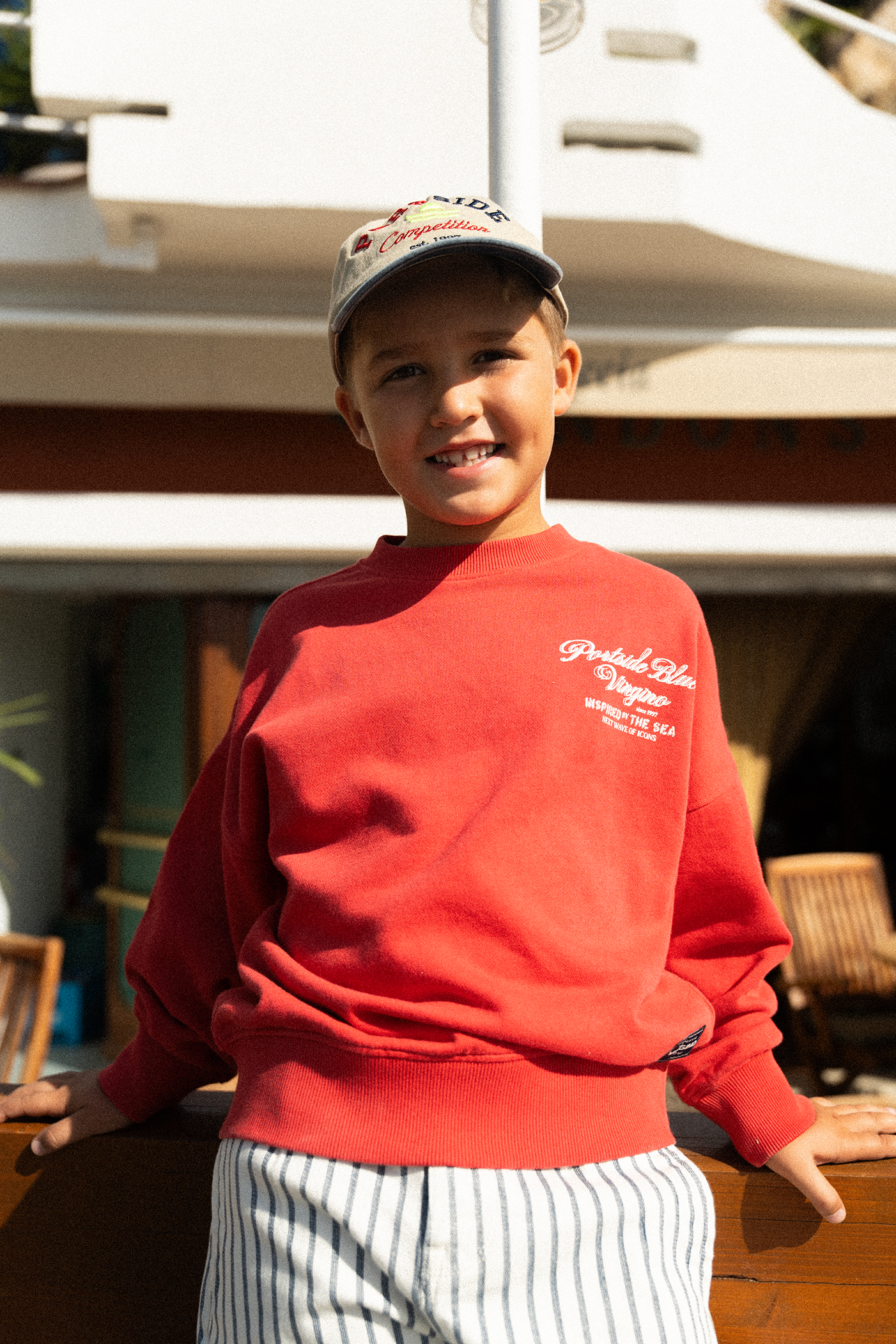 Jungen Oversized Pullover Nocca