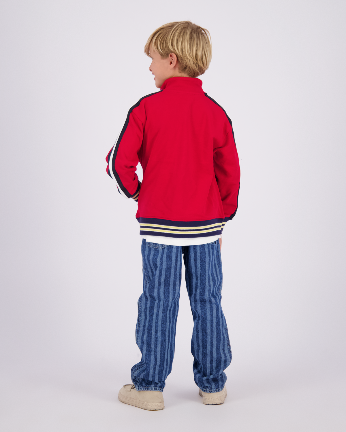 Jungen Loose Jeans Cadore Stripe