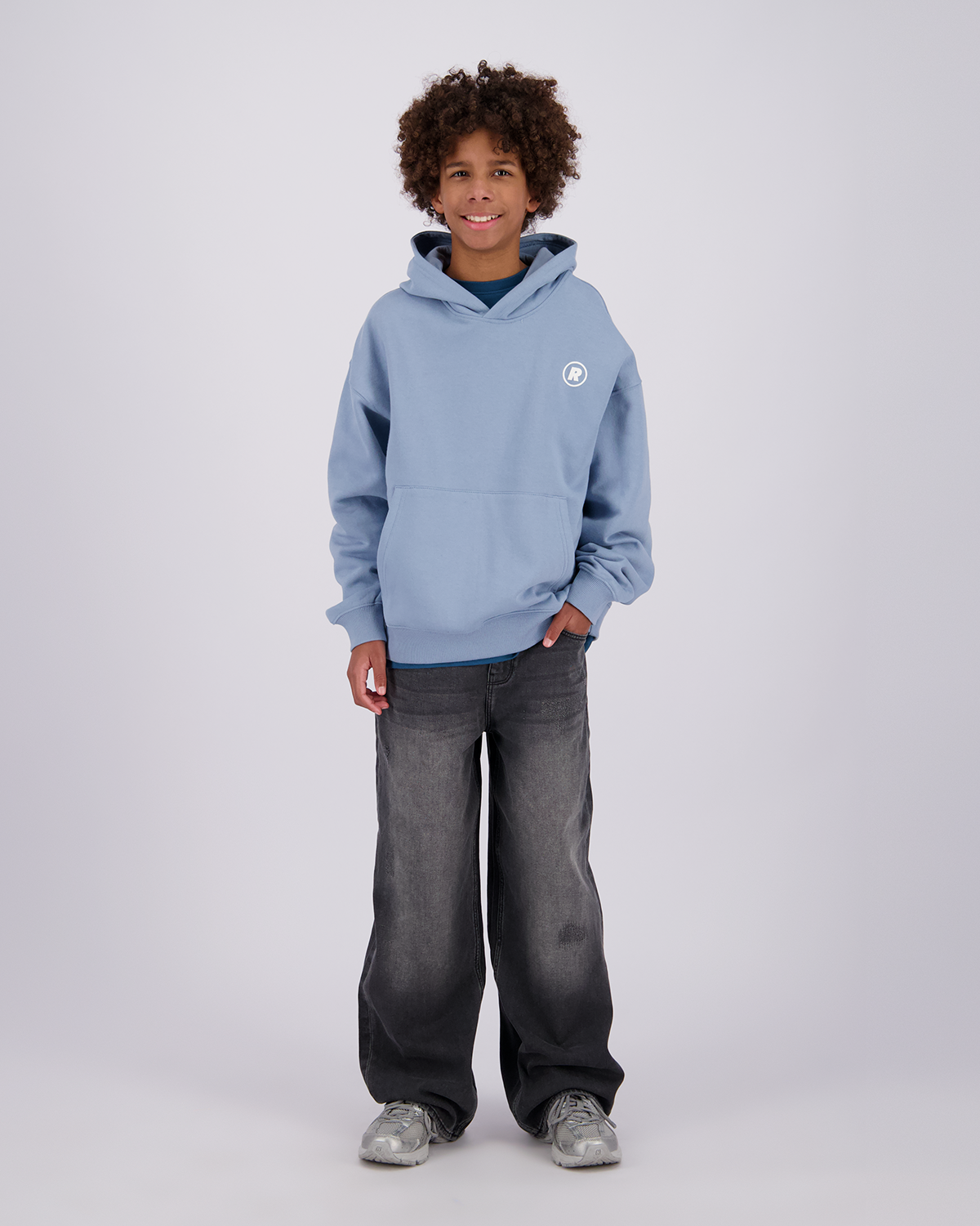 Jungen Oversized Kapuzenpullover Hici
