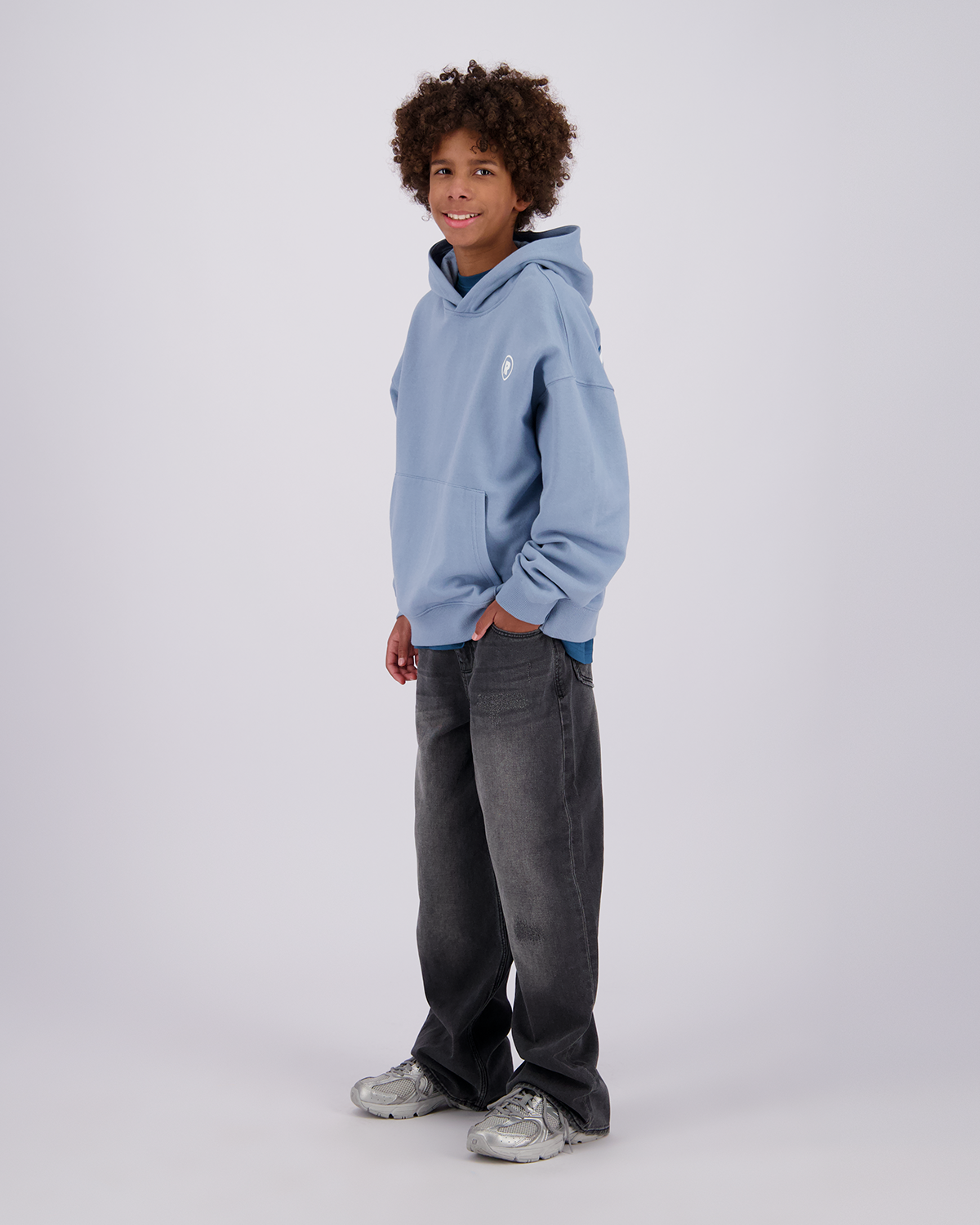 Jungen Oversized Kapuzenpullover Hici