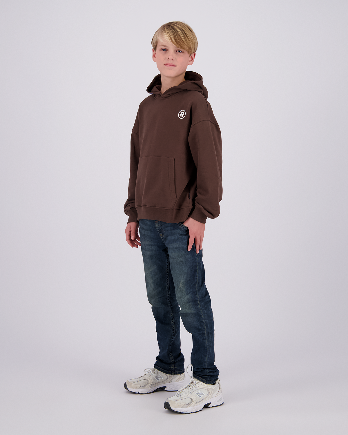 Jungen Oversized Kapuzenpullover Hici