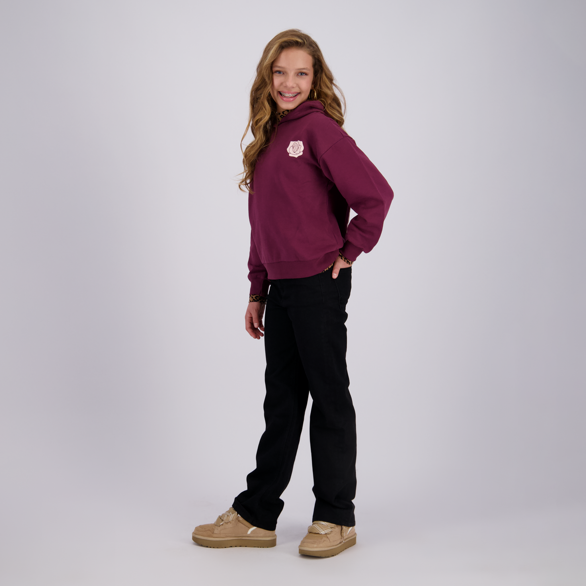 Mädchen Kapuzenpullover Helmy