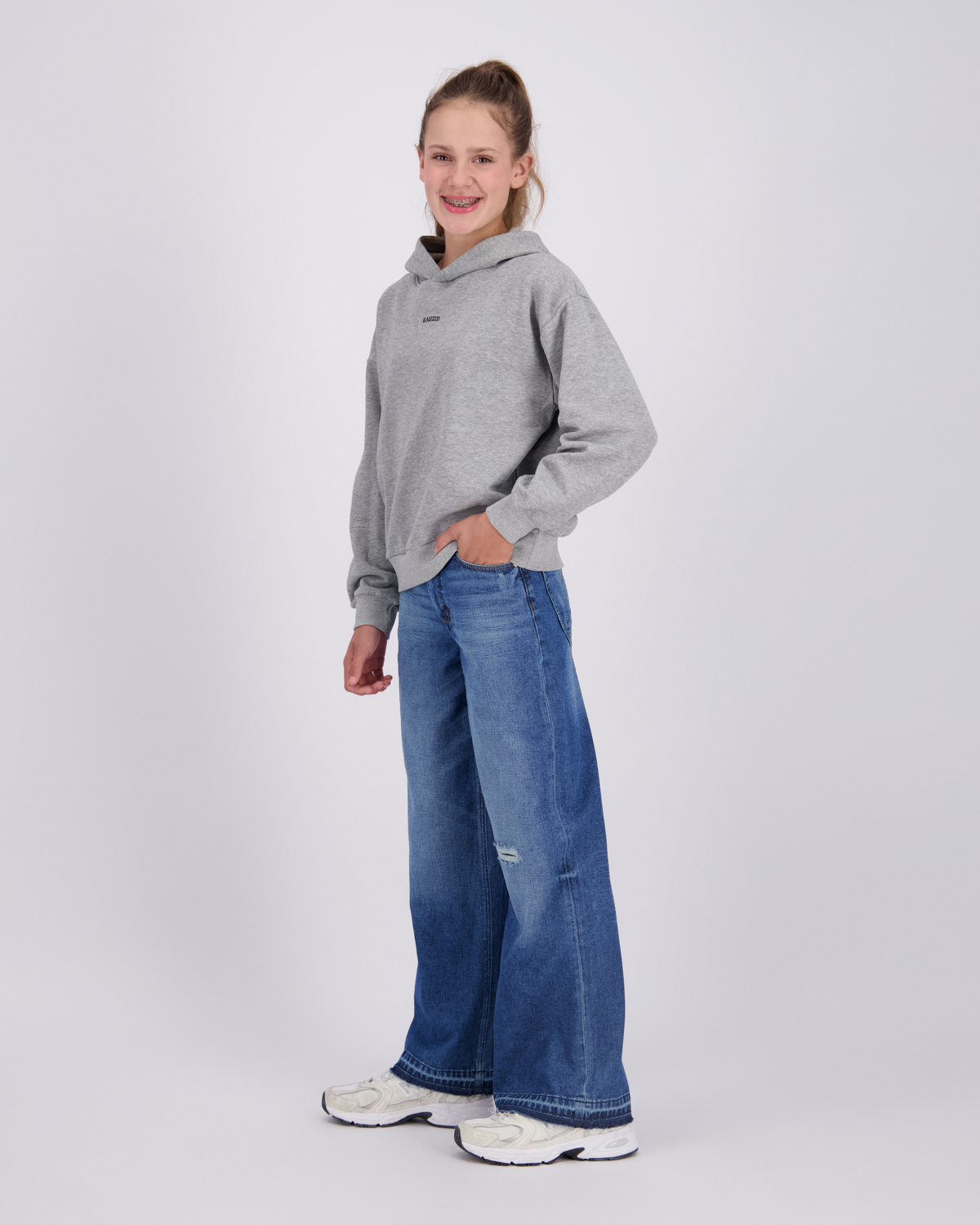 Mädchen Wide Leg Jeans Monaco Crafted