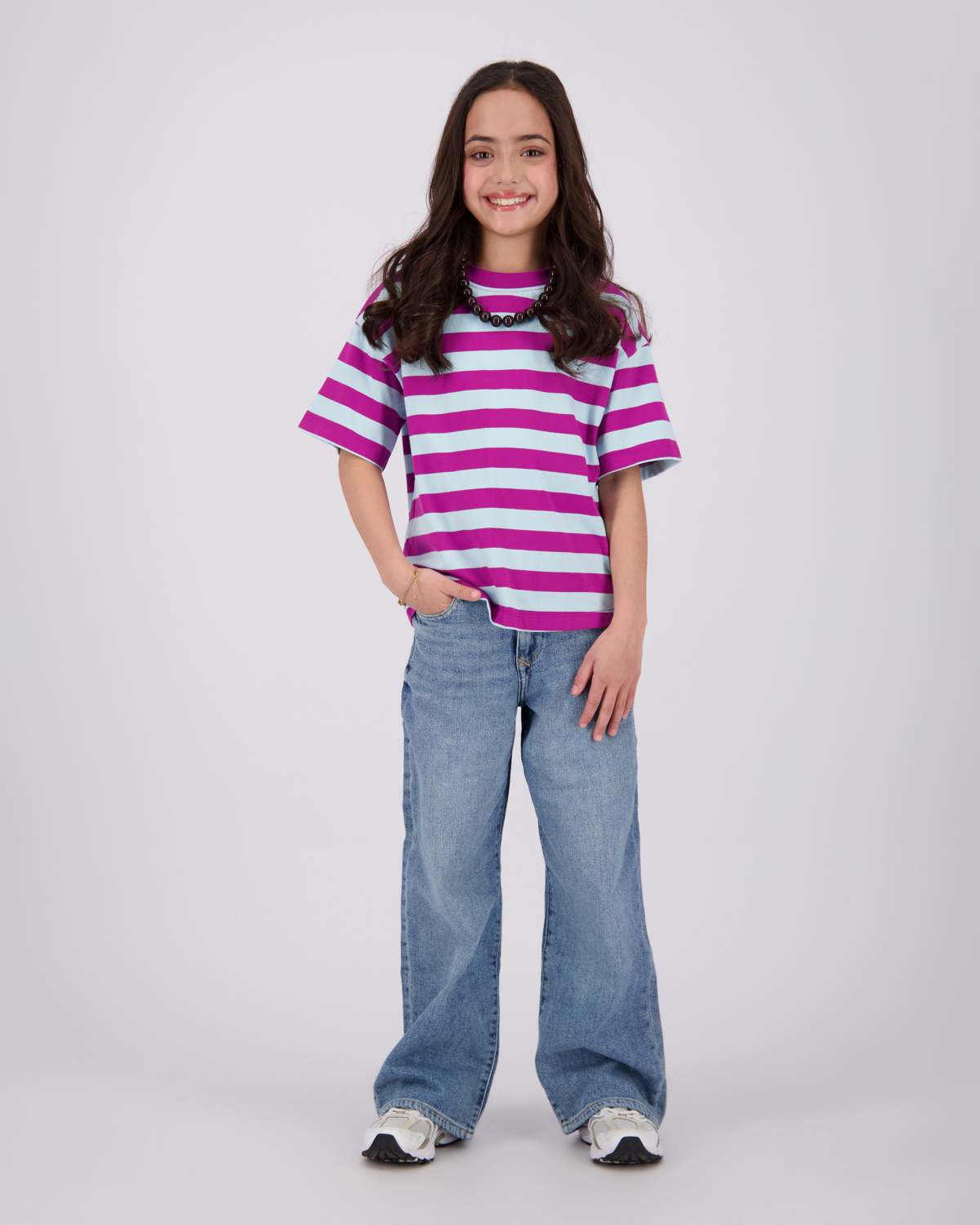T-shirt Basic Streifen Tee