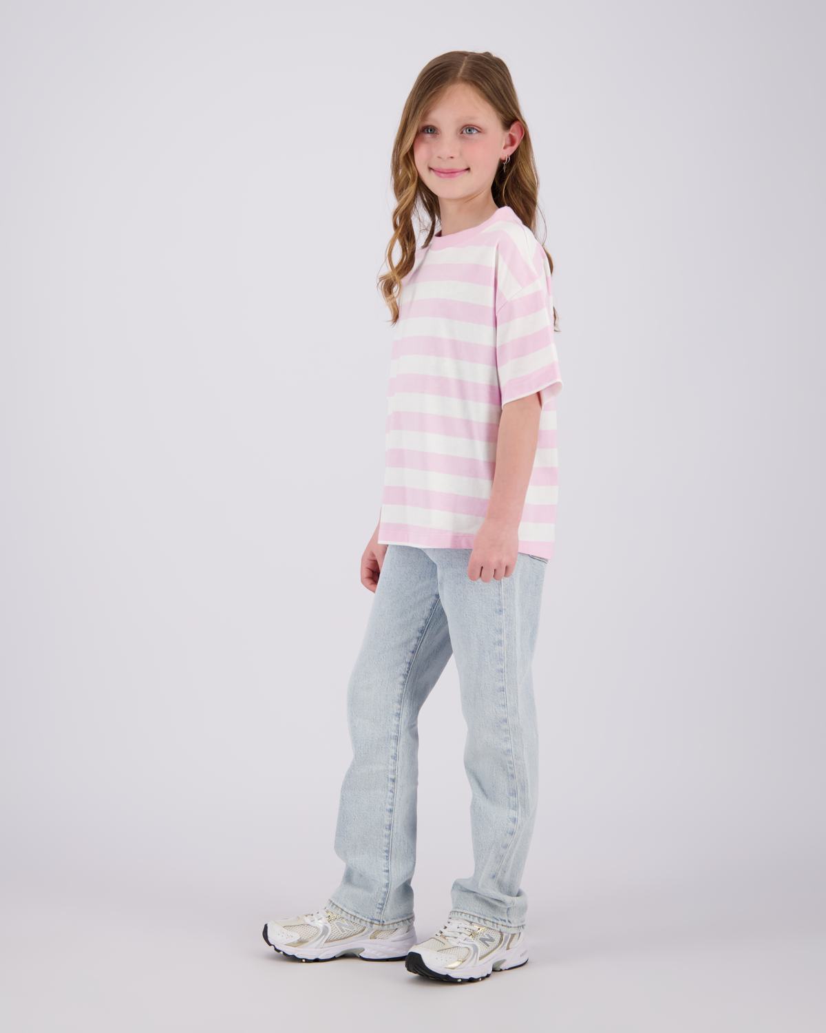 T-shirt Basic Streifen Tee