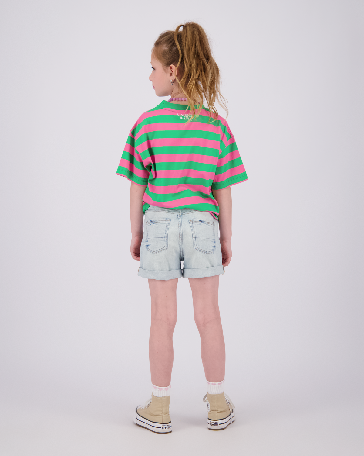 T-shirt Basic Streifen Tee