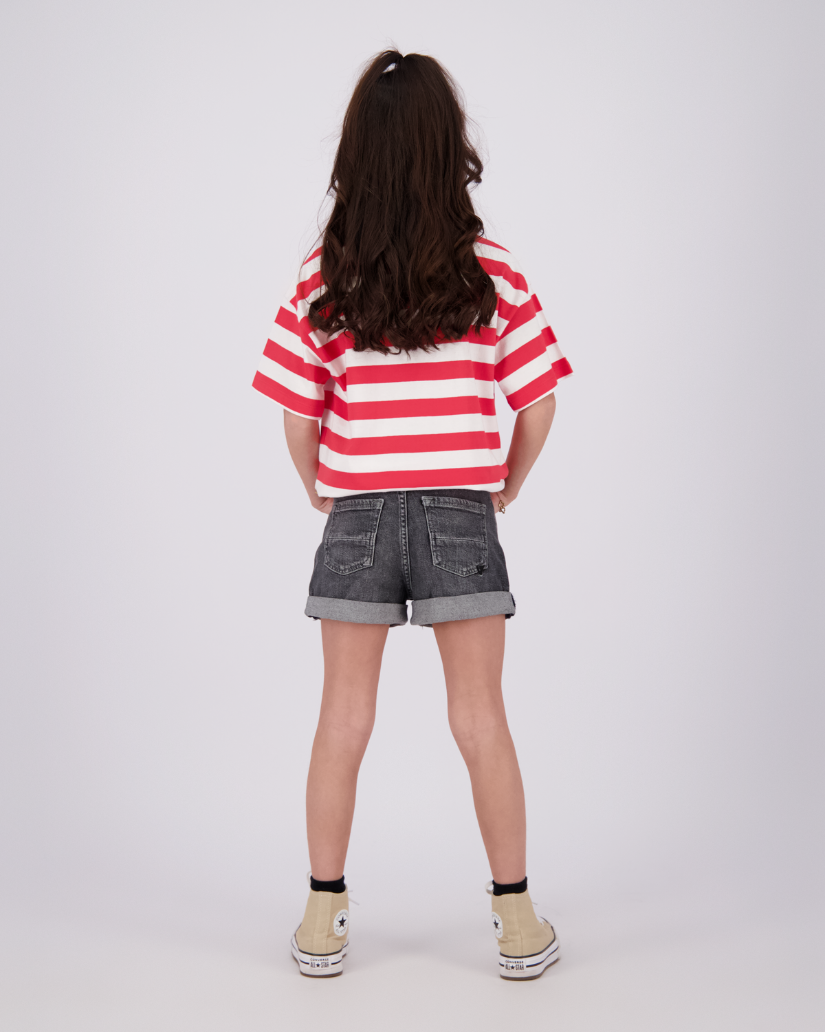 T-shirt Basic Streifen Tee