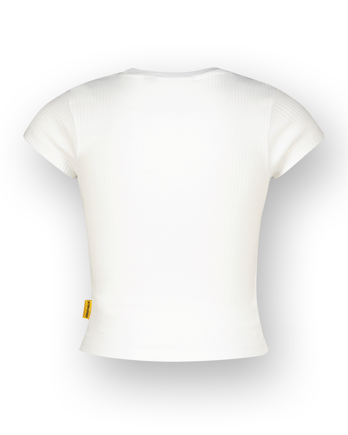 T-shirt Basic-Crop Ripp-Tee