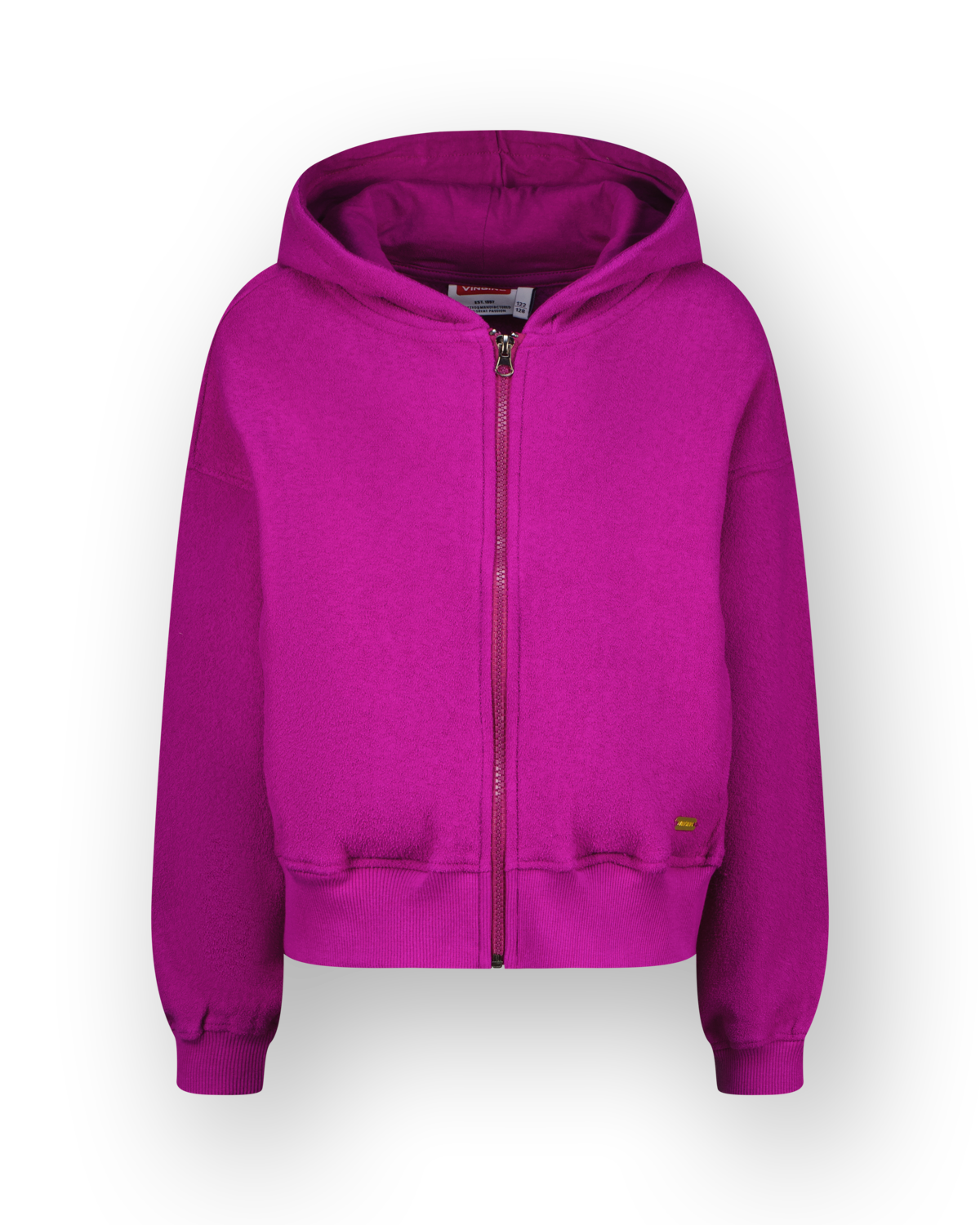 Kapuzenpullover Basic-Ziphoody Terry