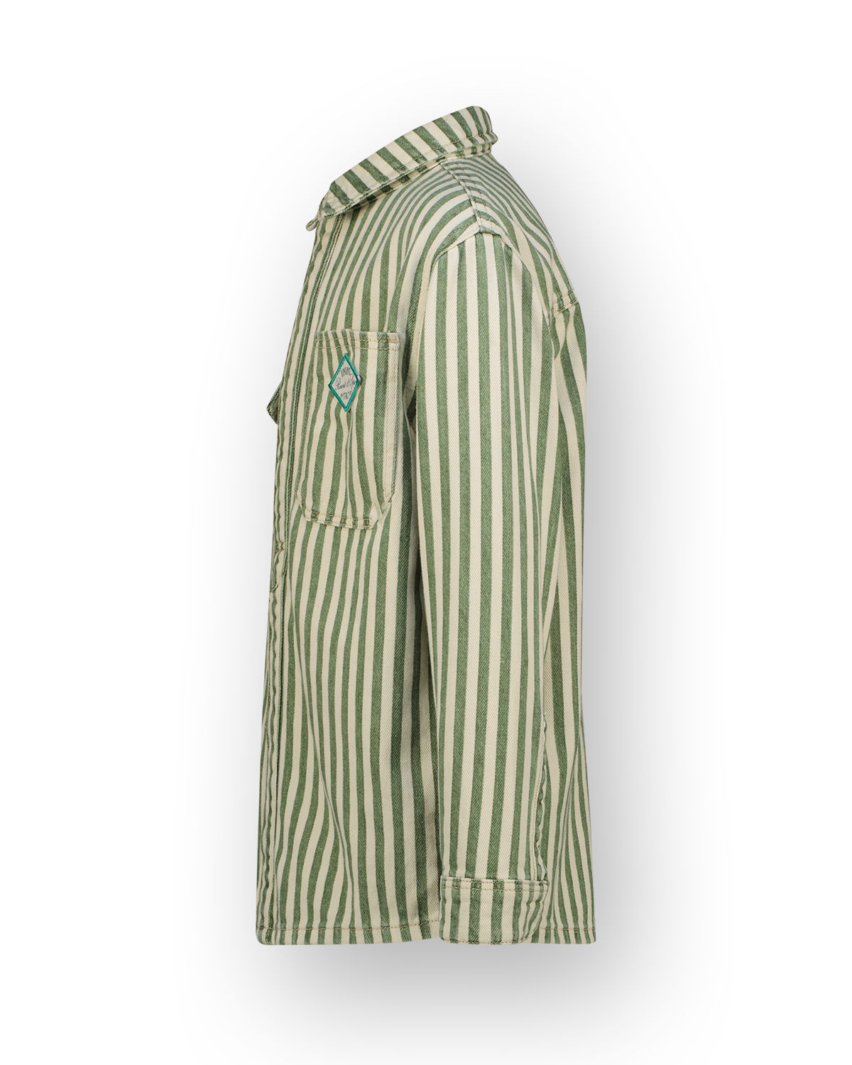 Boxy Hemd Lino stripe