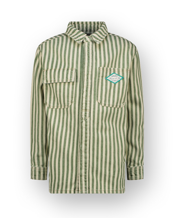 Boxy Hemd Lino stripe