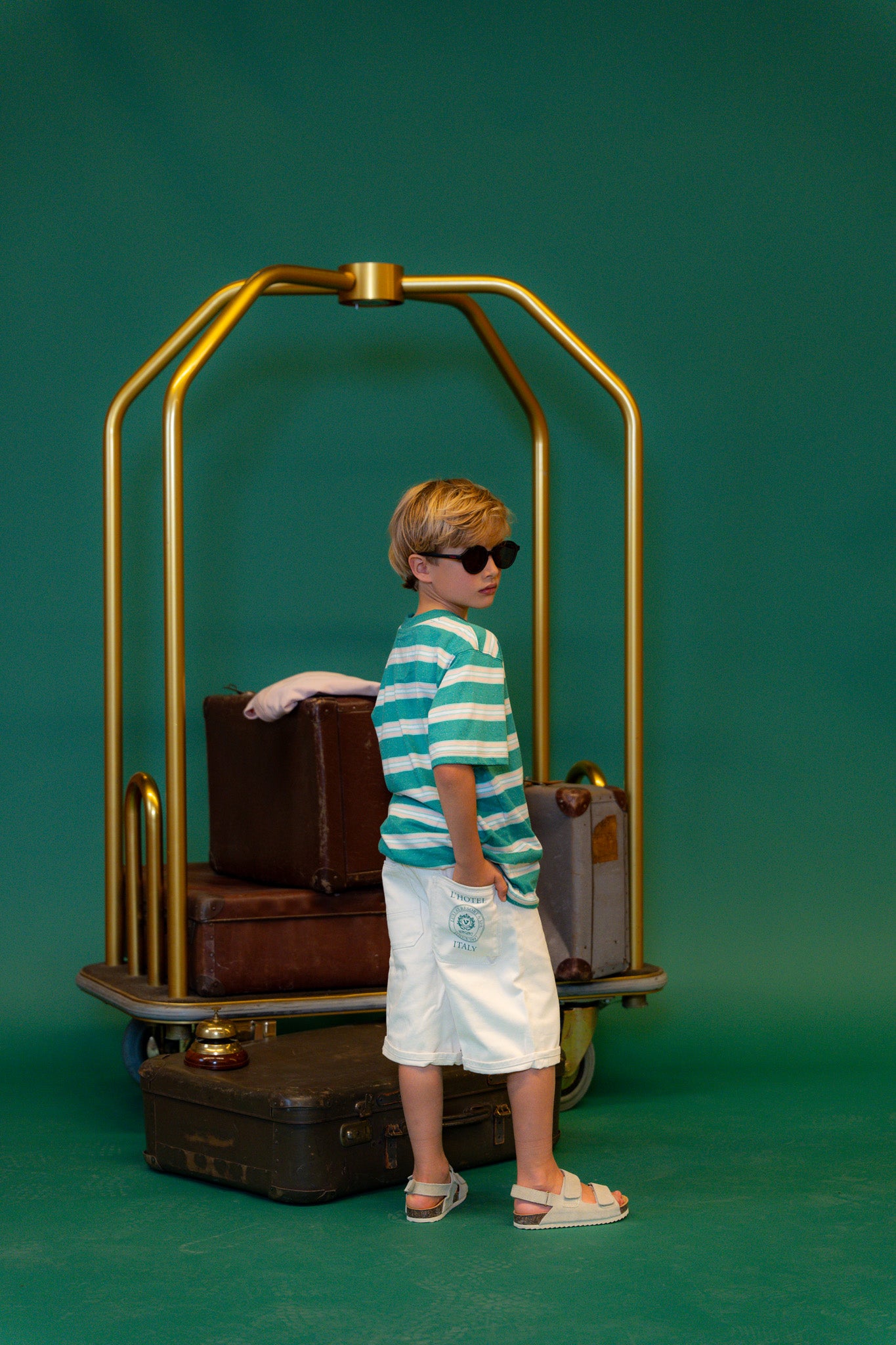 Relaxed Shorts Christian white