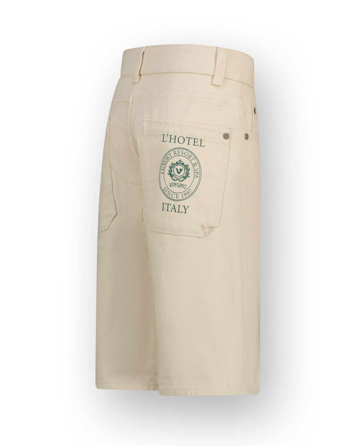 Relaxed Shorts Christian white