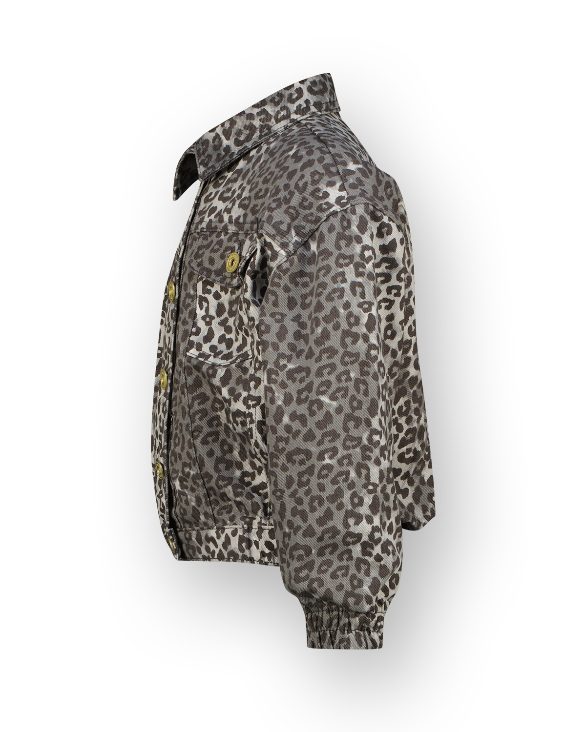 Jeansjacke Tori Leopard