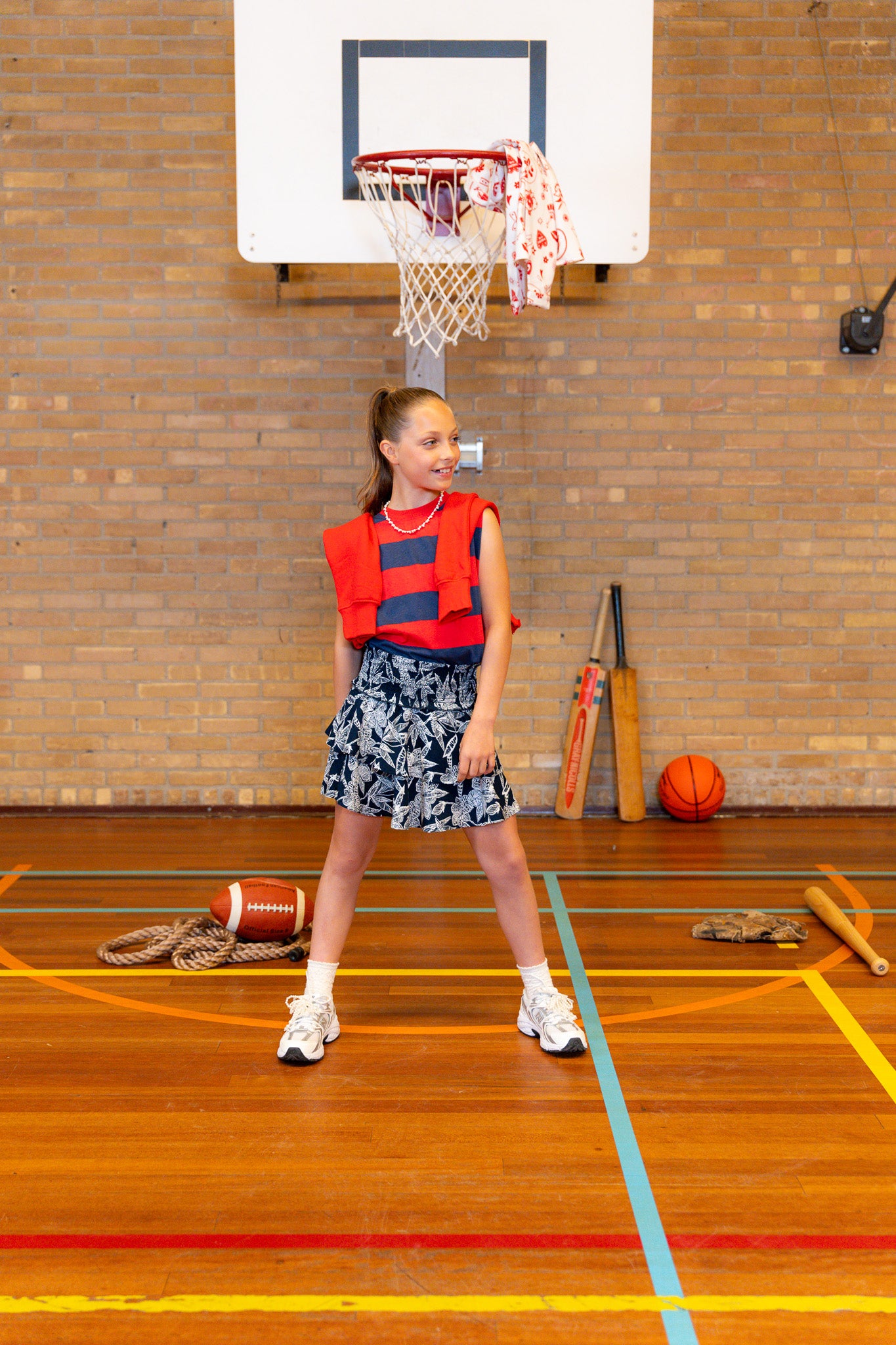 T-Shirt Icon-stripe top