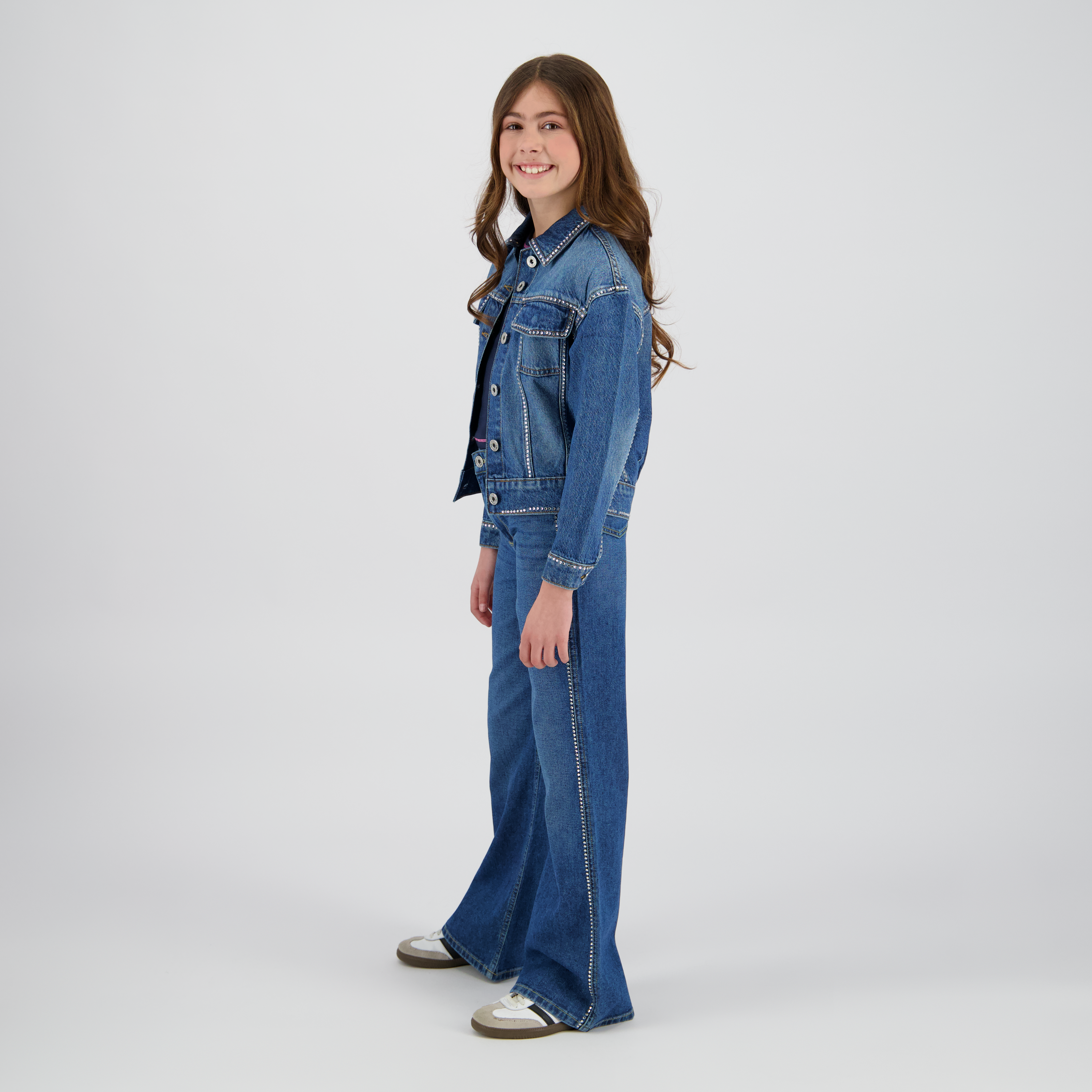 Wide Leg Flare Jeans Caroline Stones