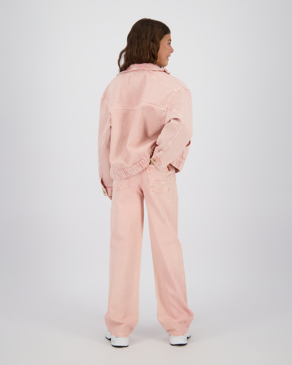 Wide Leg Jeans Cato Pink