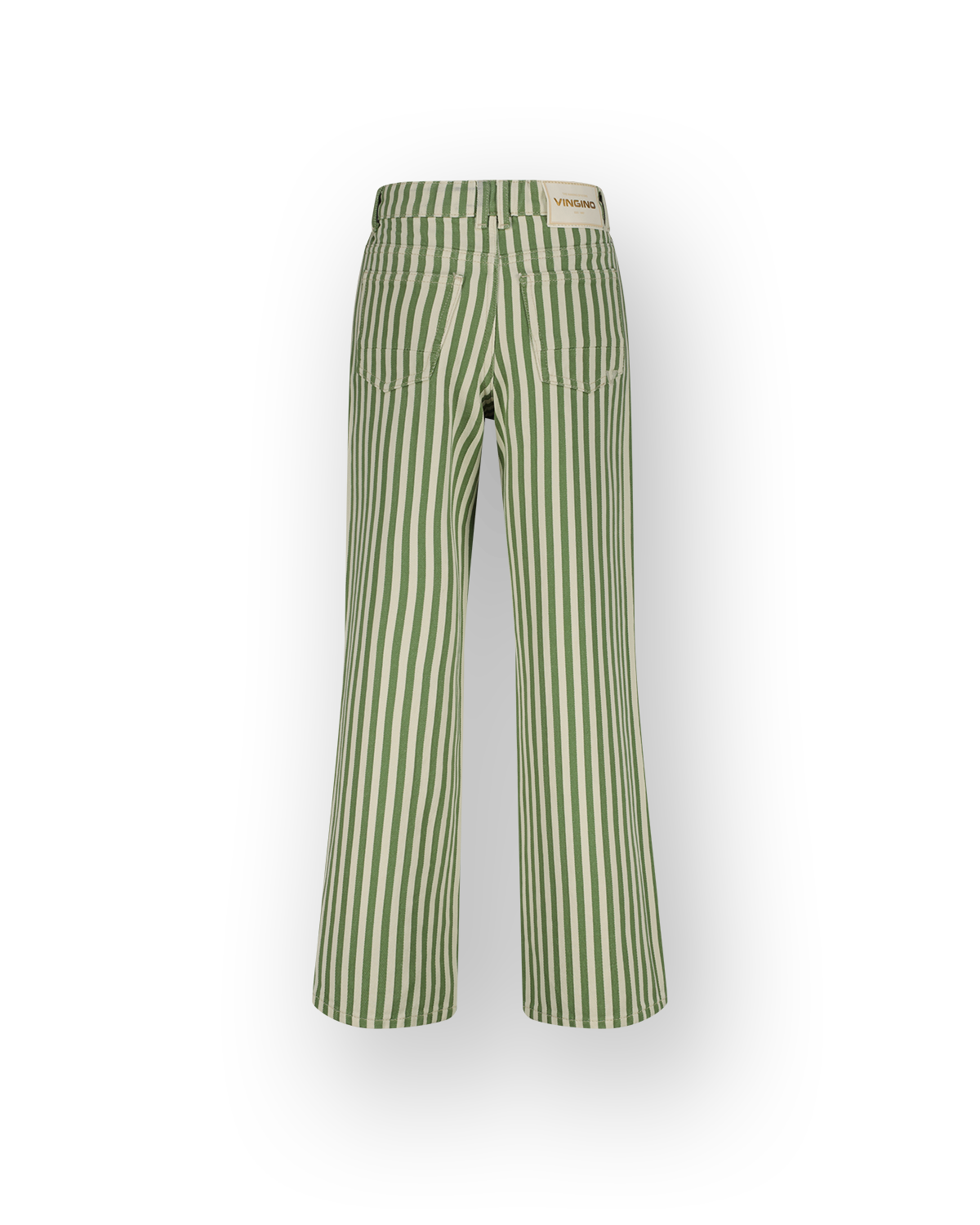 Extra Wide Leg Jeans Cassie Stripe