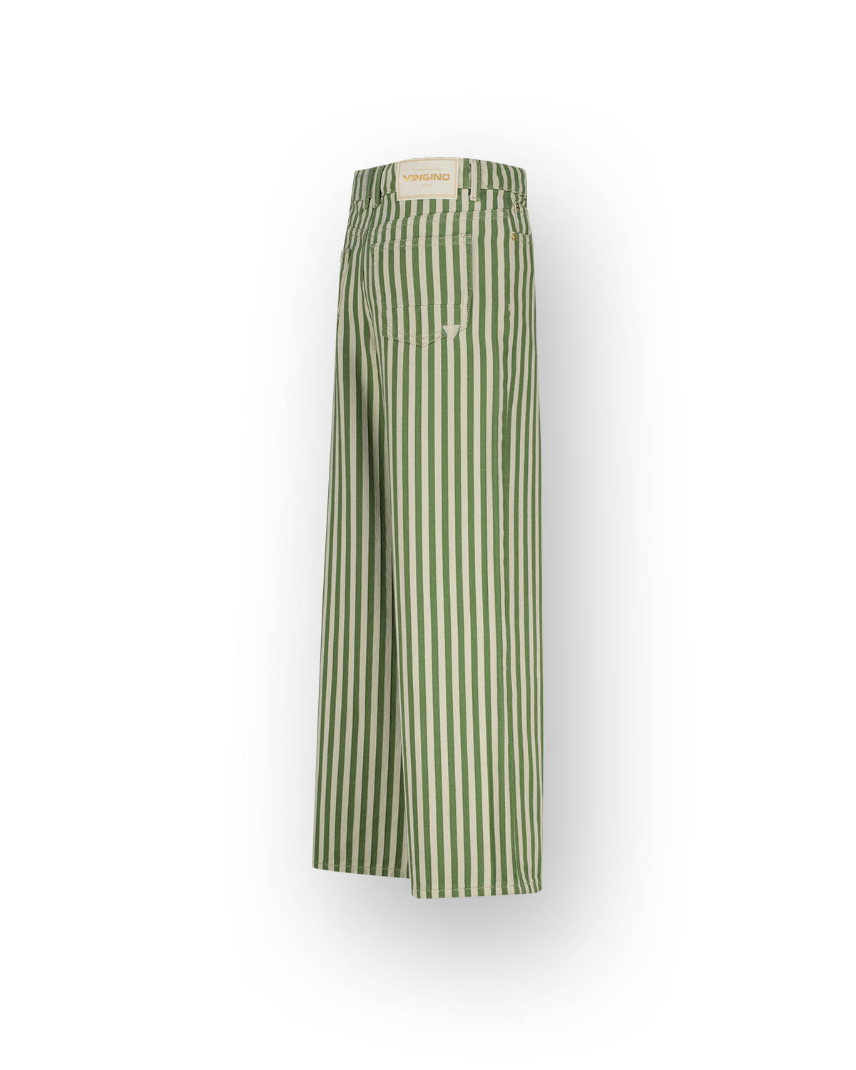 Extra Wide Leg Jeans Cassie Stripe