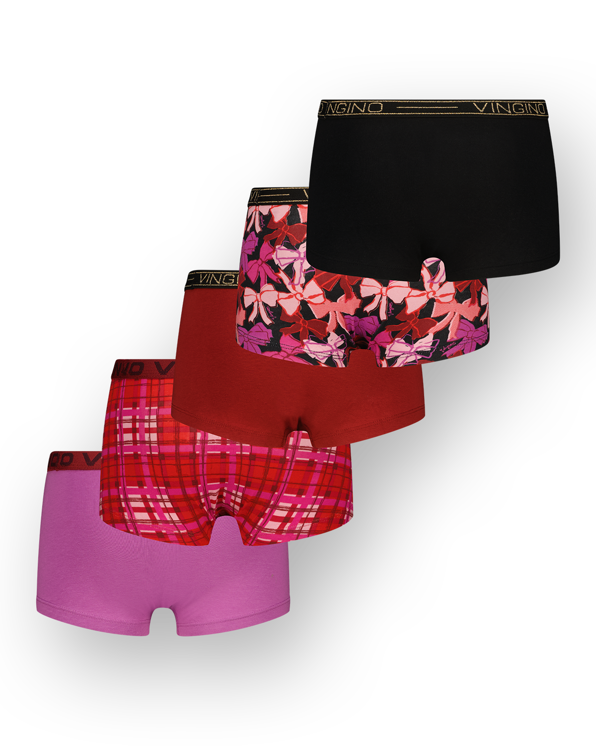 Hipster holiday 5-pack