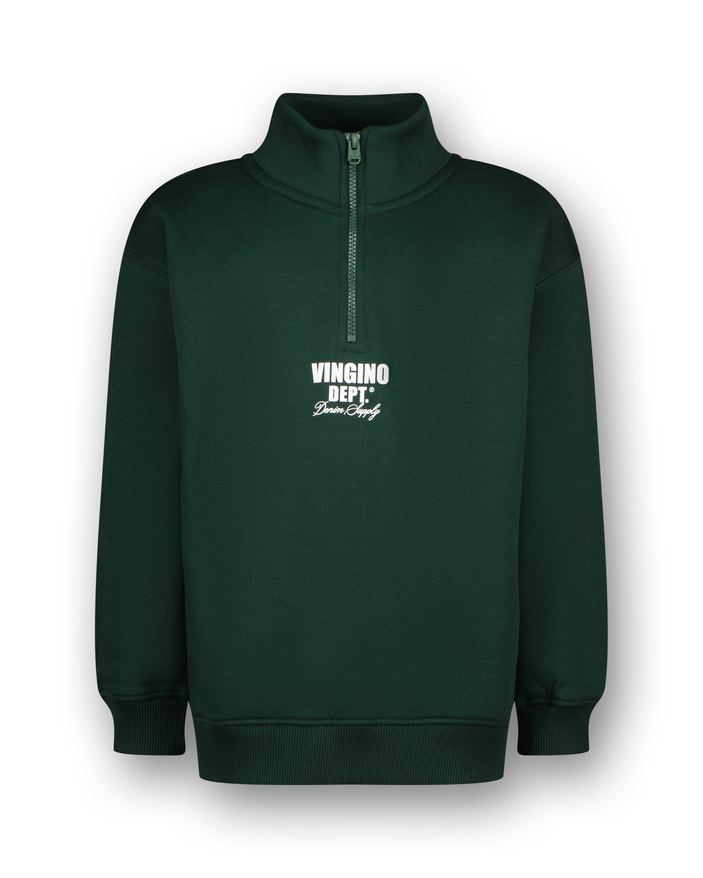 Pullover Basic-half Zip