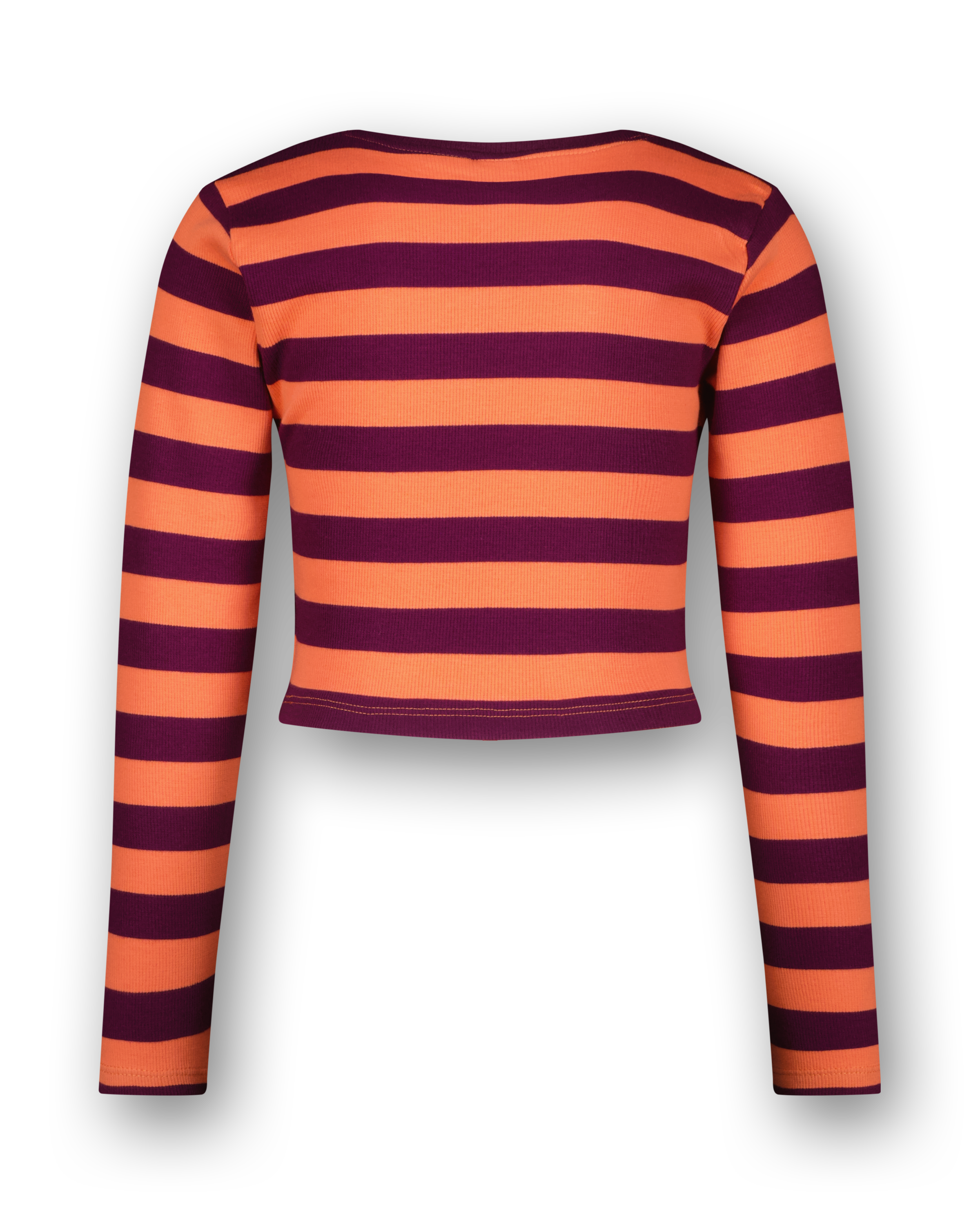 T-shirt G-basic-crop Rib Stripe