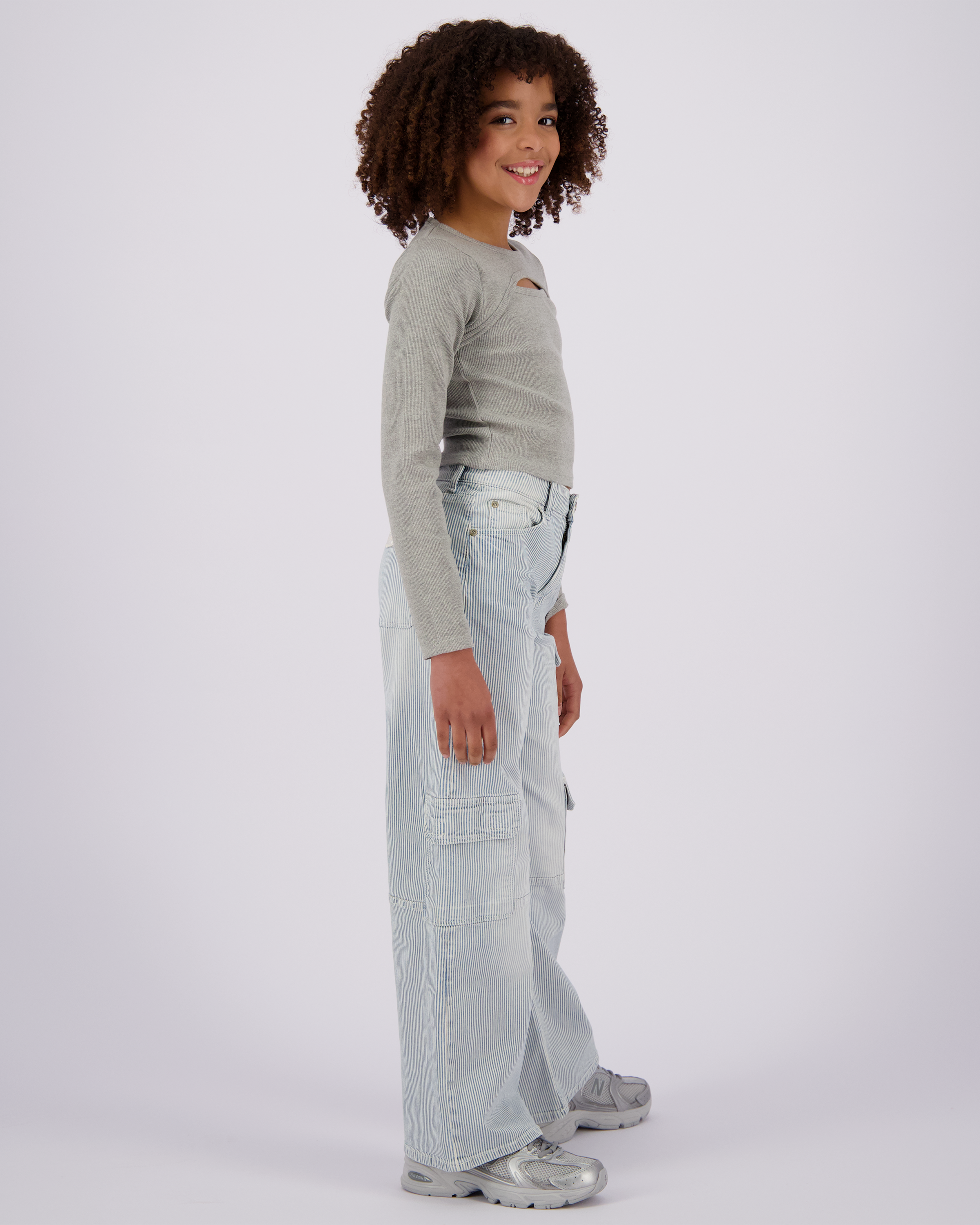 T-shirt G-basic-rib Detail