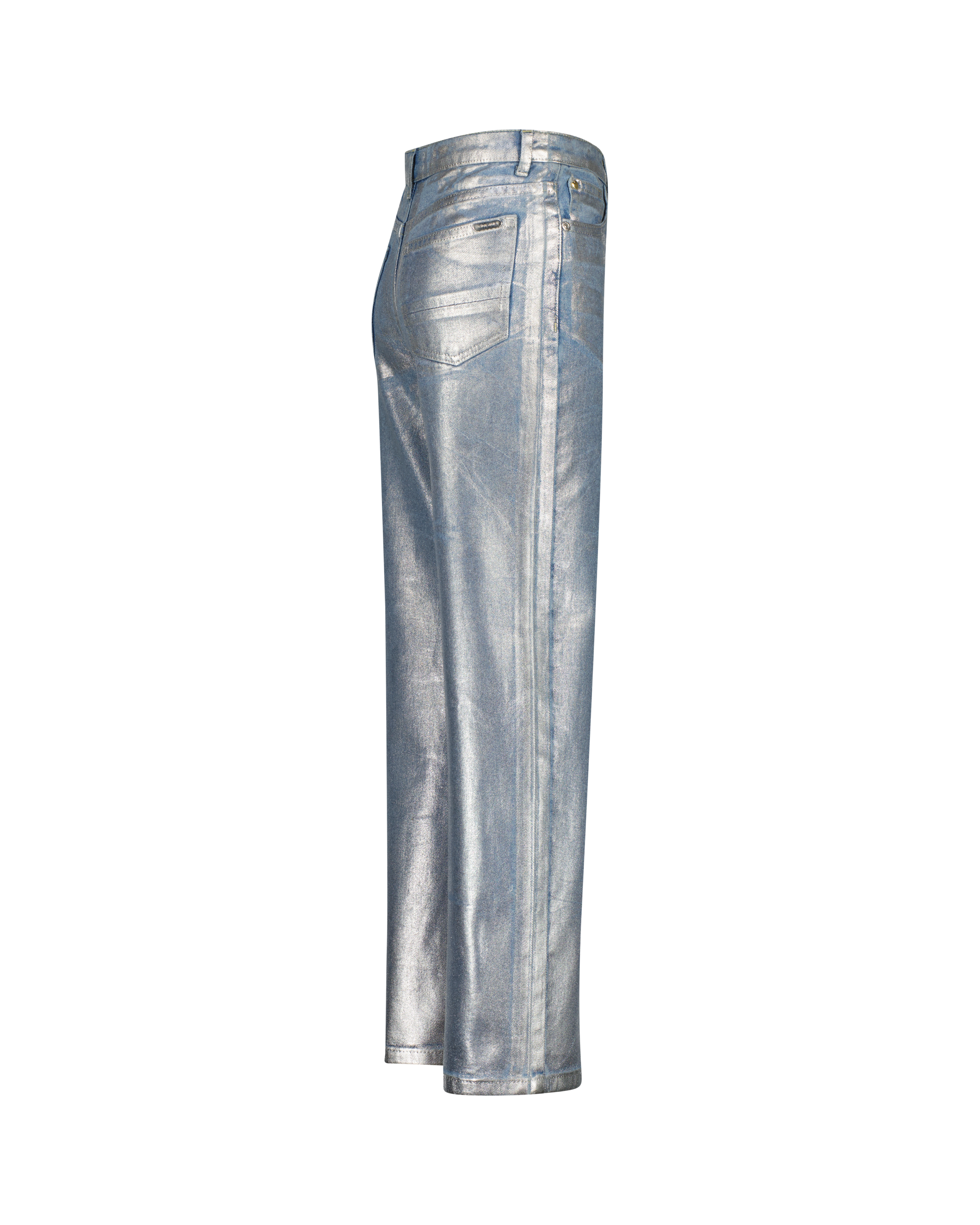 Wide Leg Jeans Cato Metallic