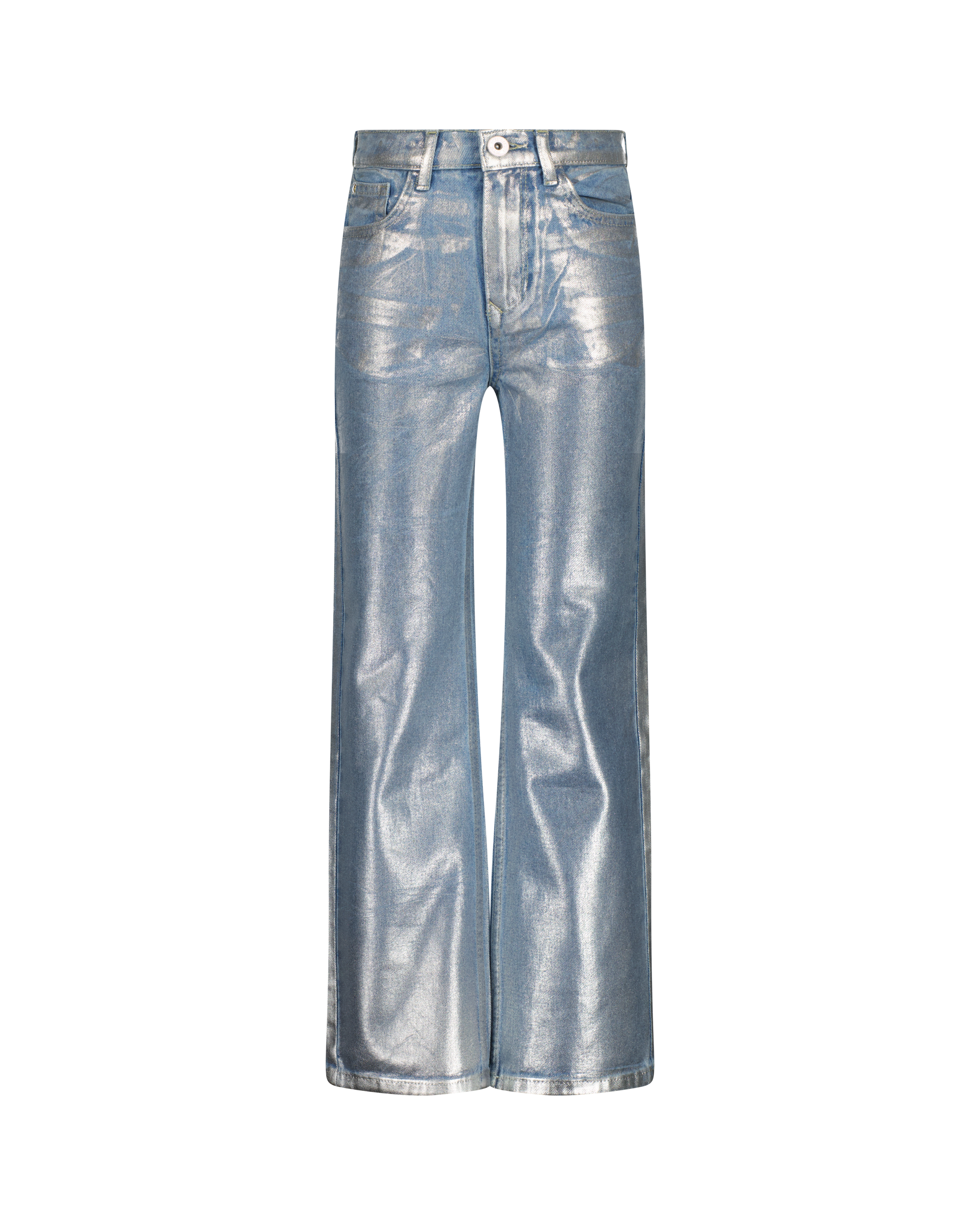 Wide Leg Jeans Cato Metallic