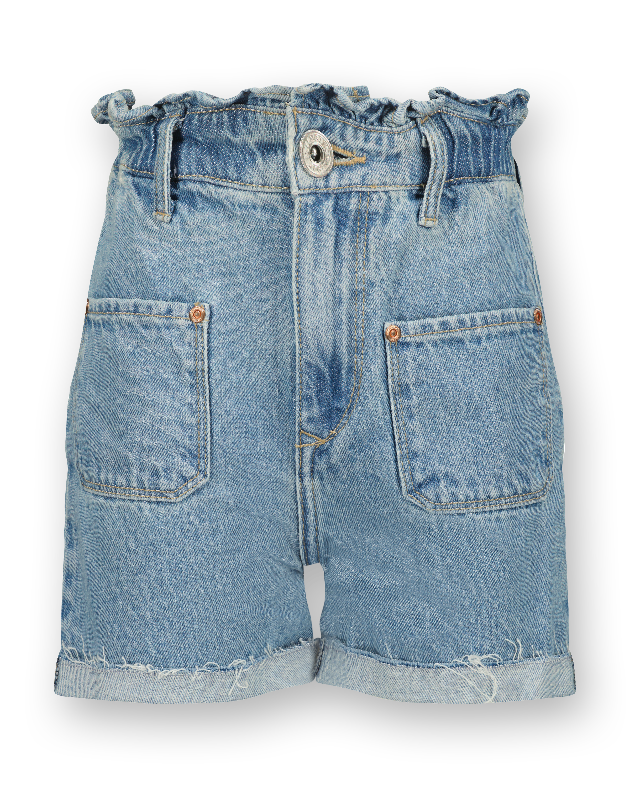 Kurze Hose high waist Demy Patched On Pockets