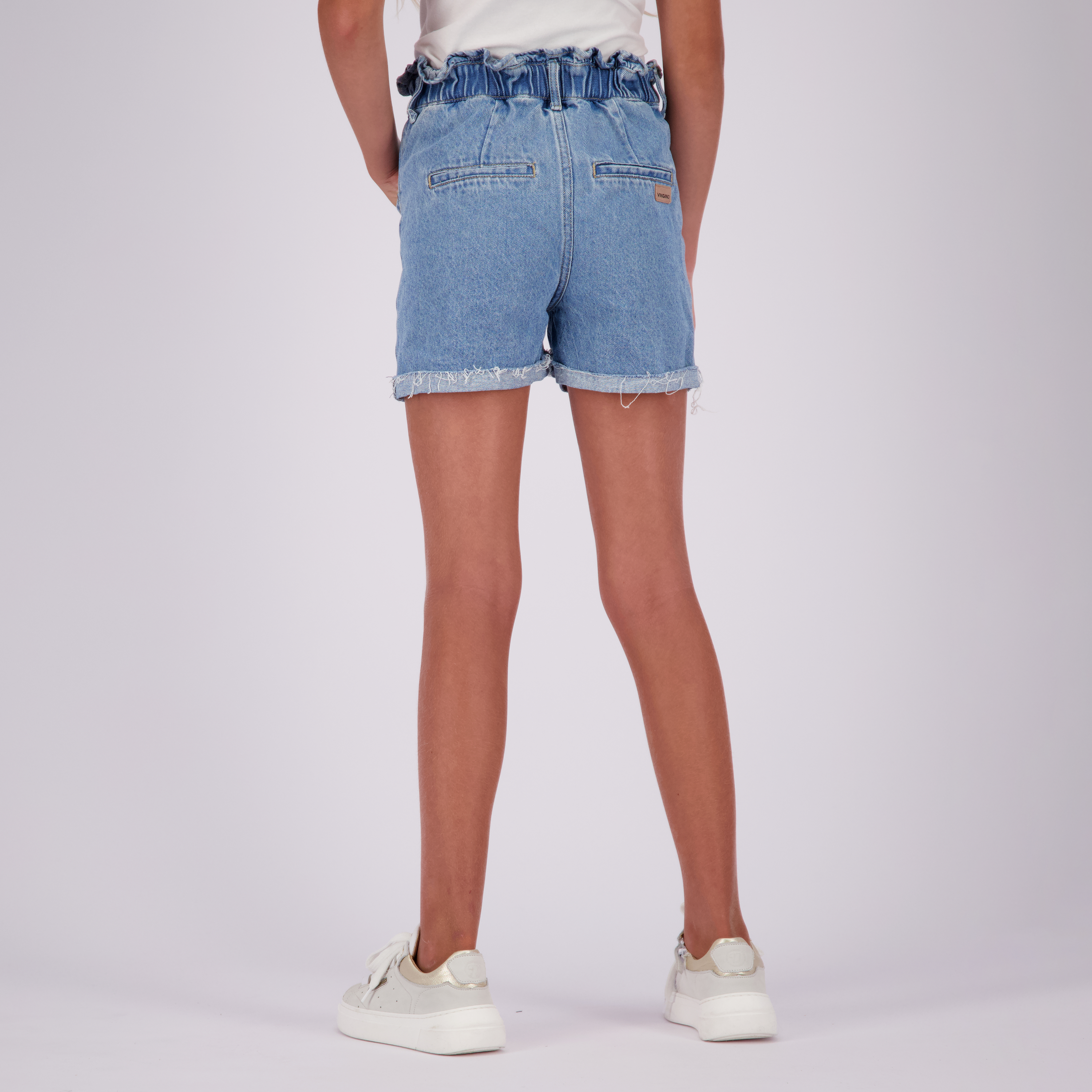 Kurze Hose high waist Demy Patched On Pockets