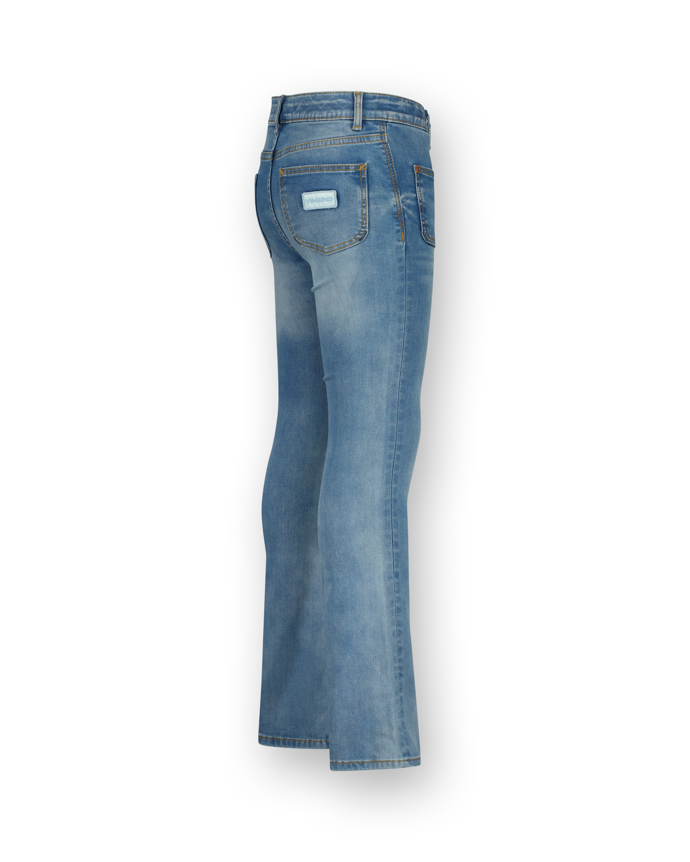 Flare Jeans Britte Patched On Pockets