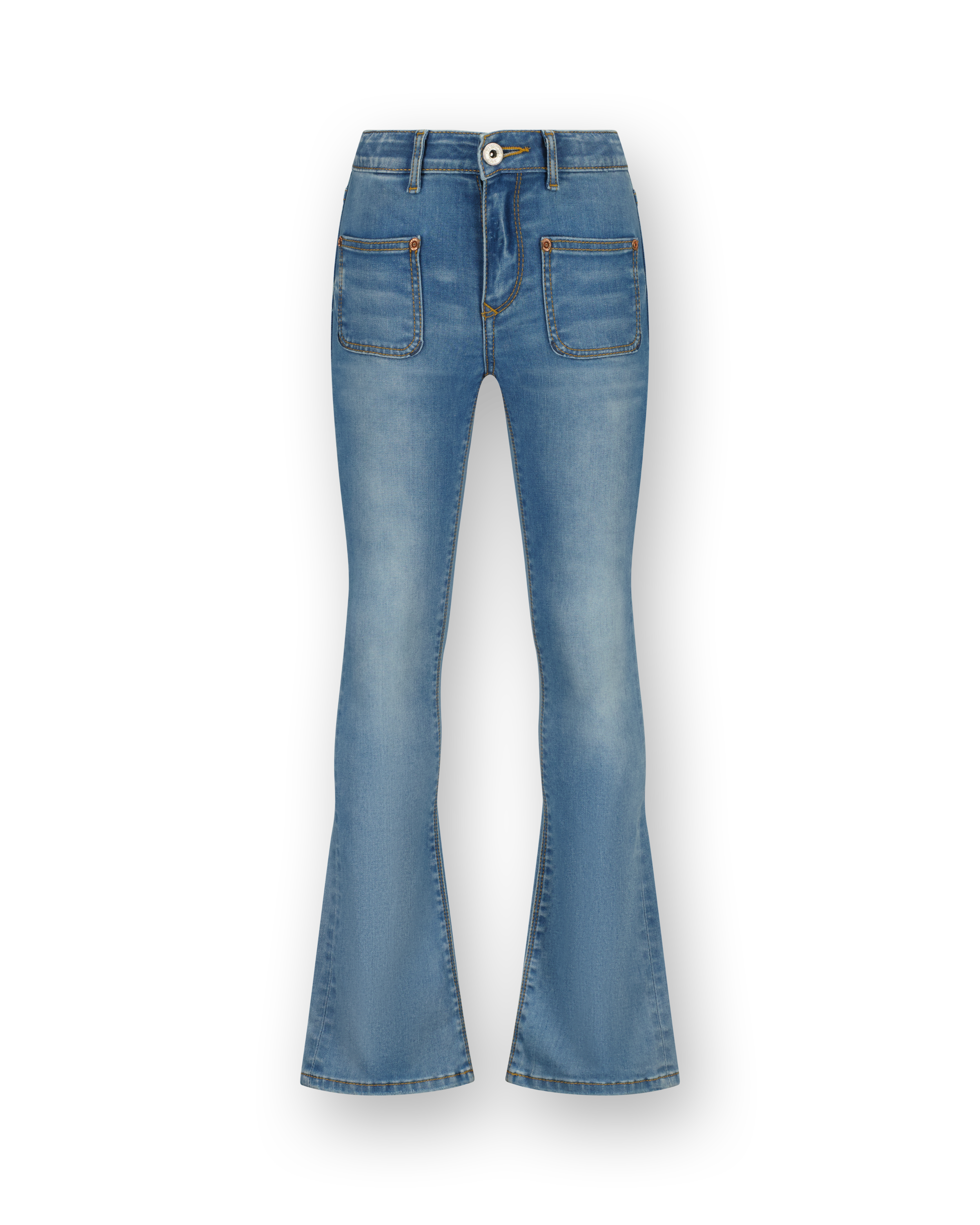 Flare Jeans Britte Patched On Pockets