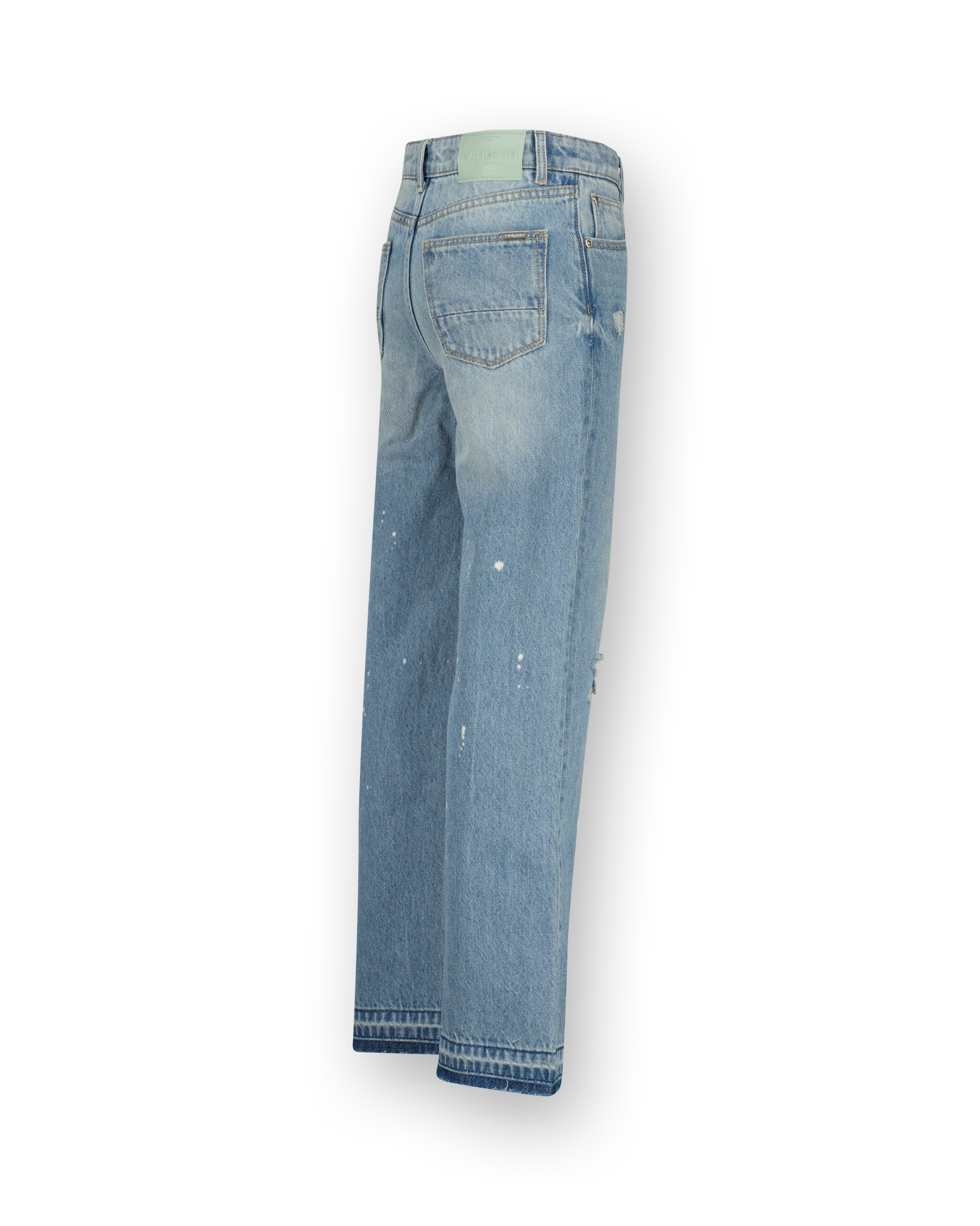 Wide Leg Jeans Cato Destroy