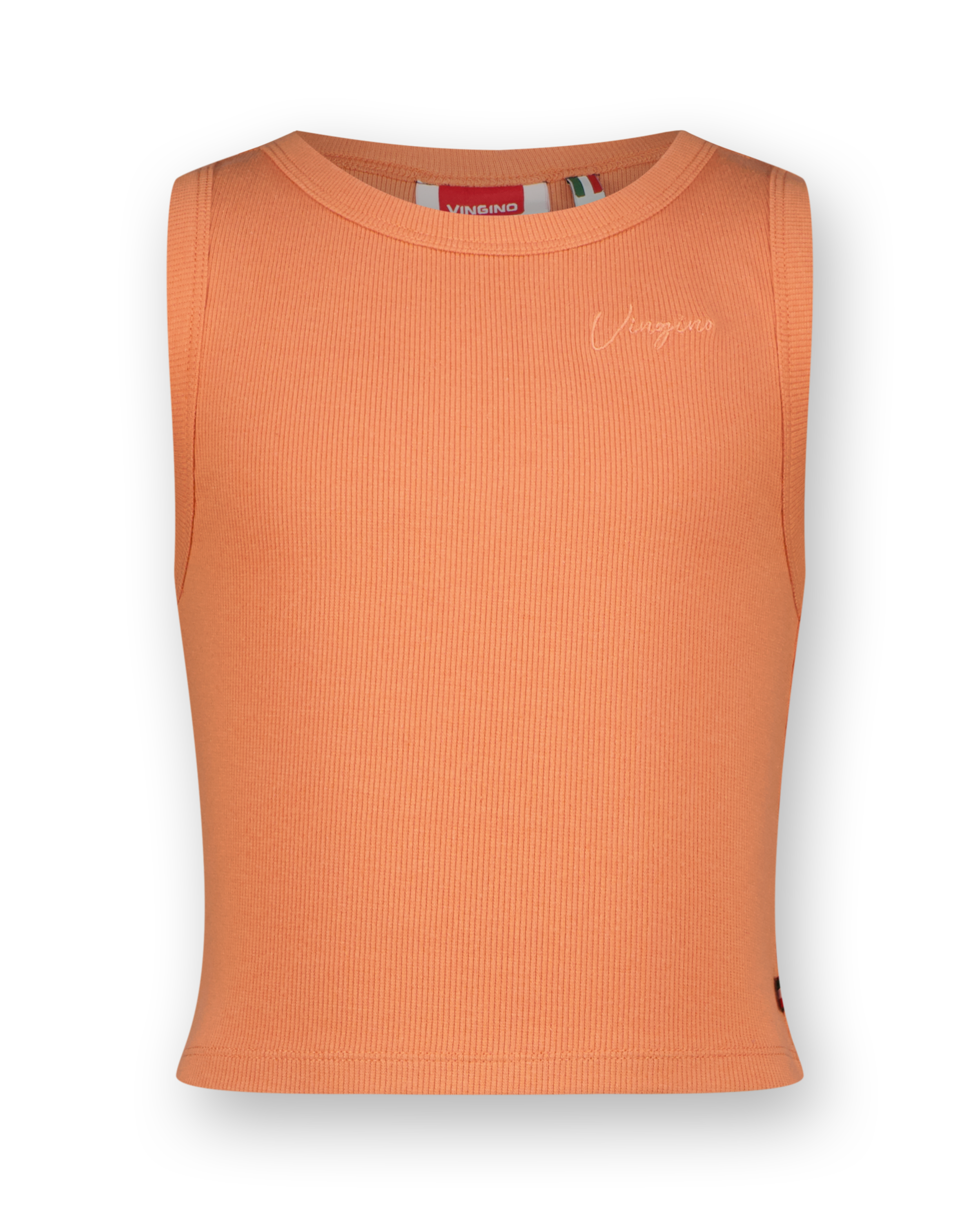 Tanktop G-Basic-Crop Rib Top