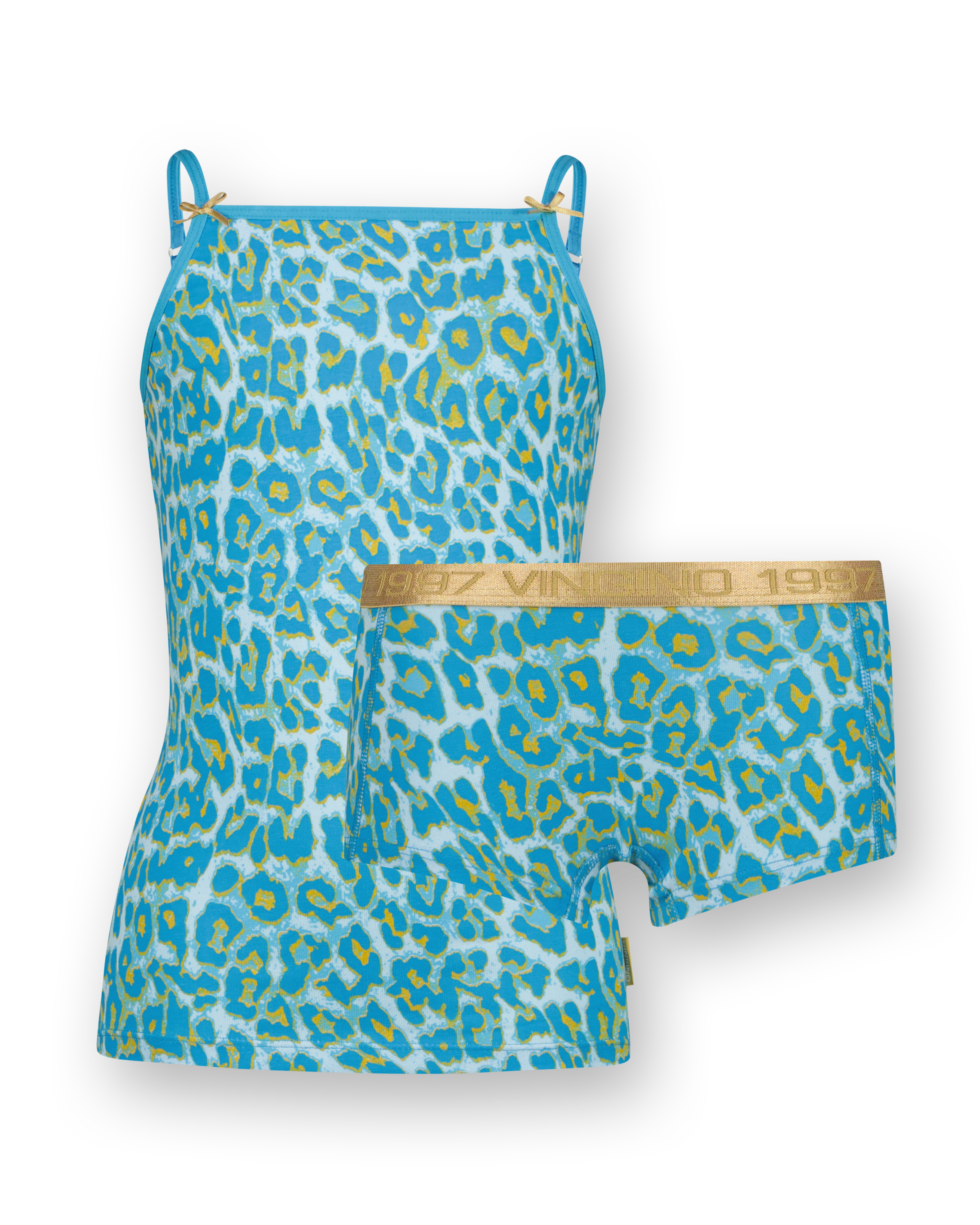Hipster G-242-1 Animal Singlet Set