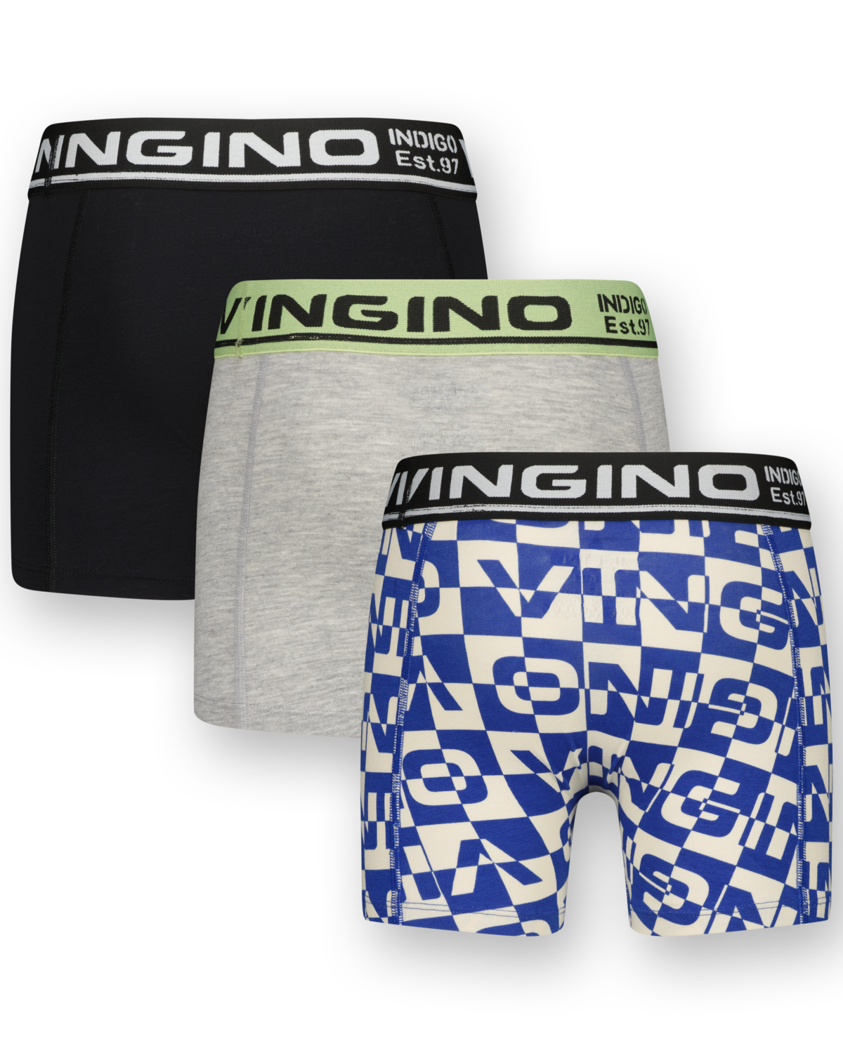 Boxer 3-pack multi