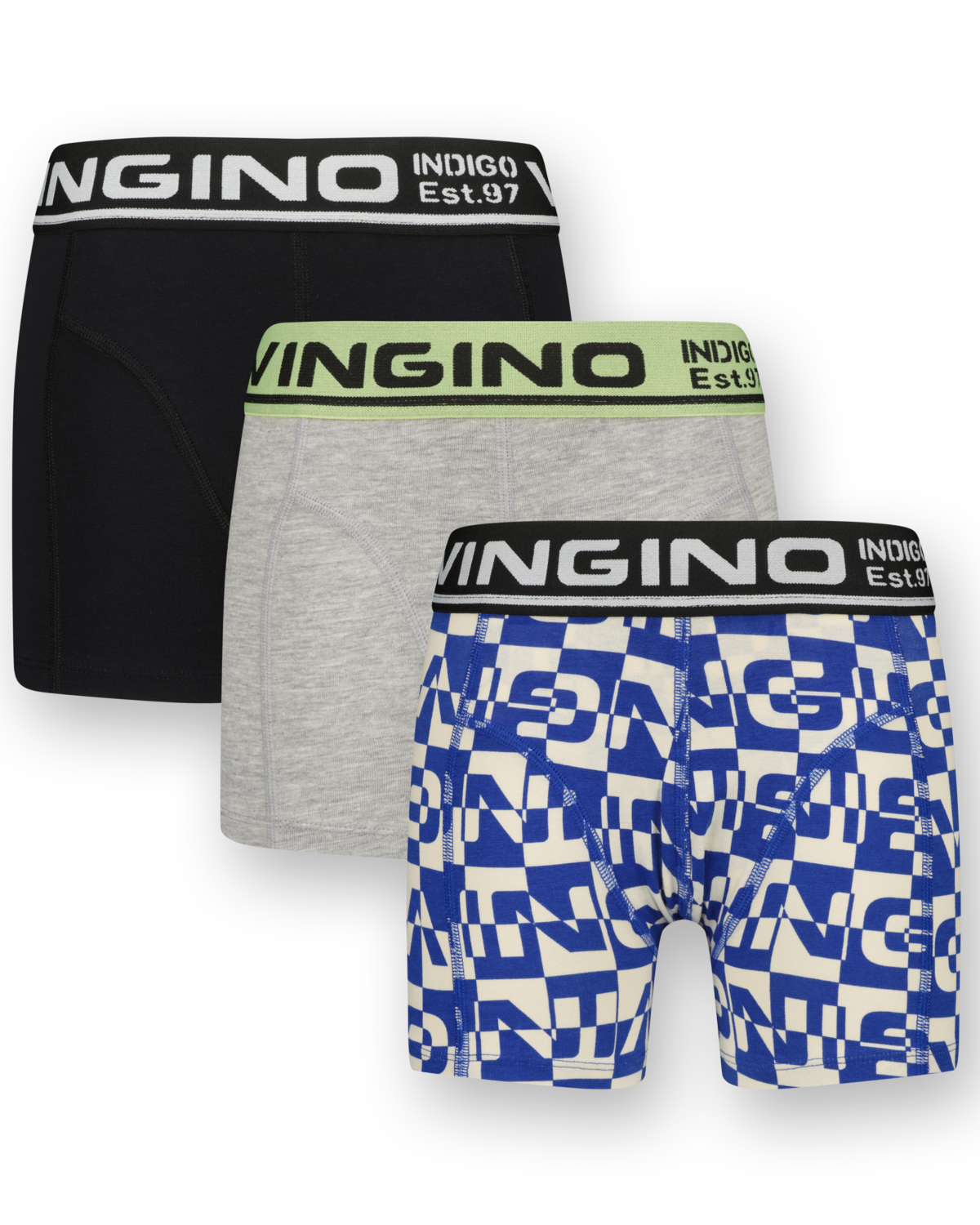 Boxer 3-pack multi